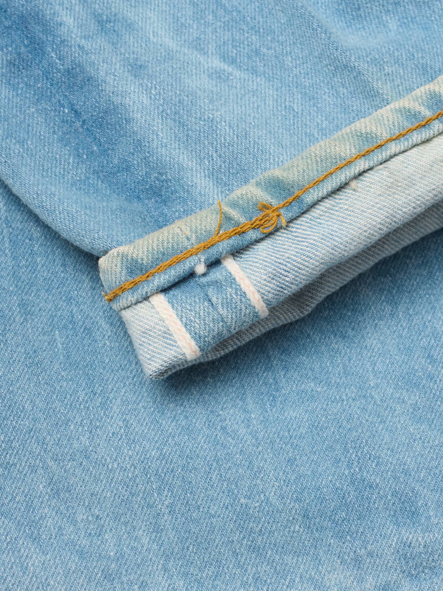NOS Vintage 1998 LEVI'S 501 Valencia St. Light Blue Cotton Jeans Made in USA LVC