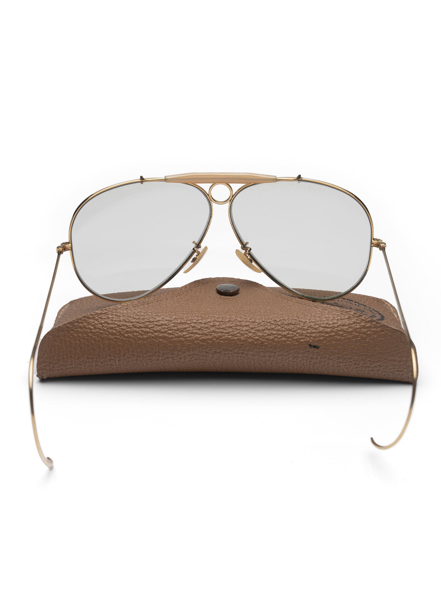 Vintage B&L RAY BAN USA General "Shooter" Bullethole Changeables Photocromic