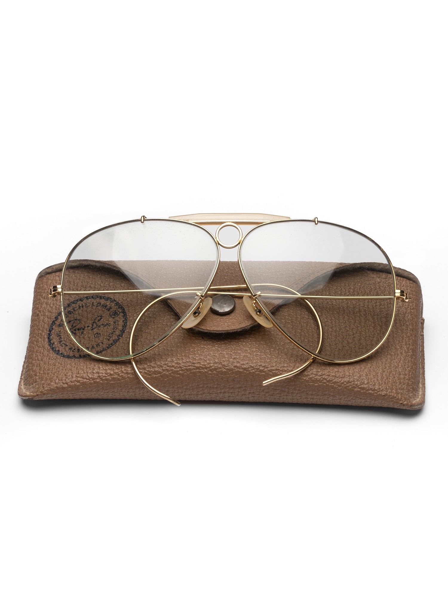 Vintage B&L RAY BAN USA General "Shooter" Bullethole Changeables Photocromic