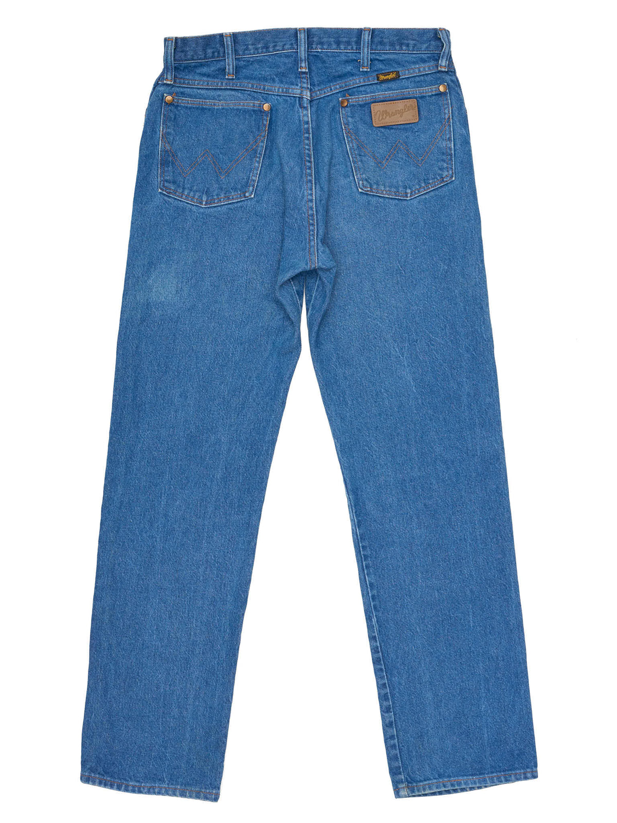 Vintage 80s WRANGLER 13MWZ Cowboy Cut Jeans Made in USA 33x32 Denim