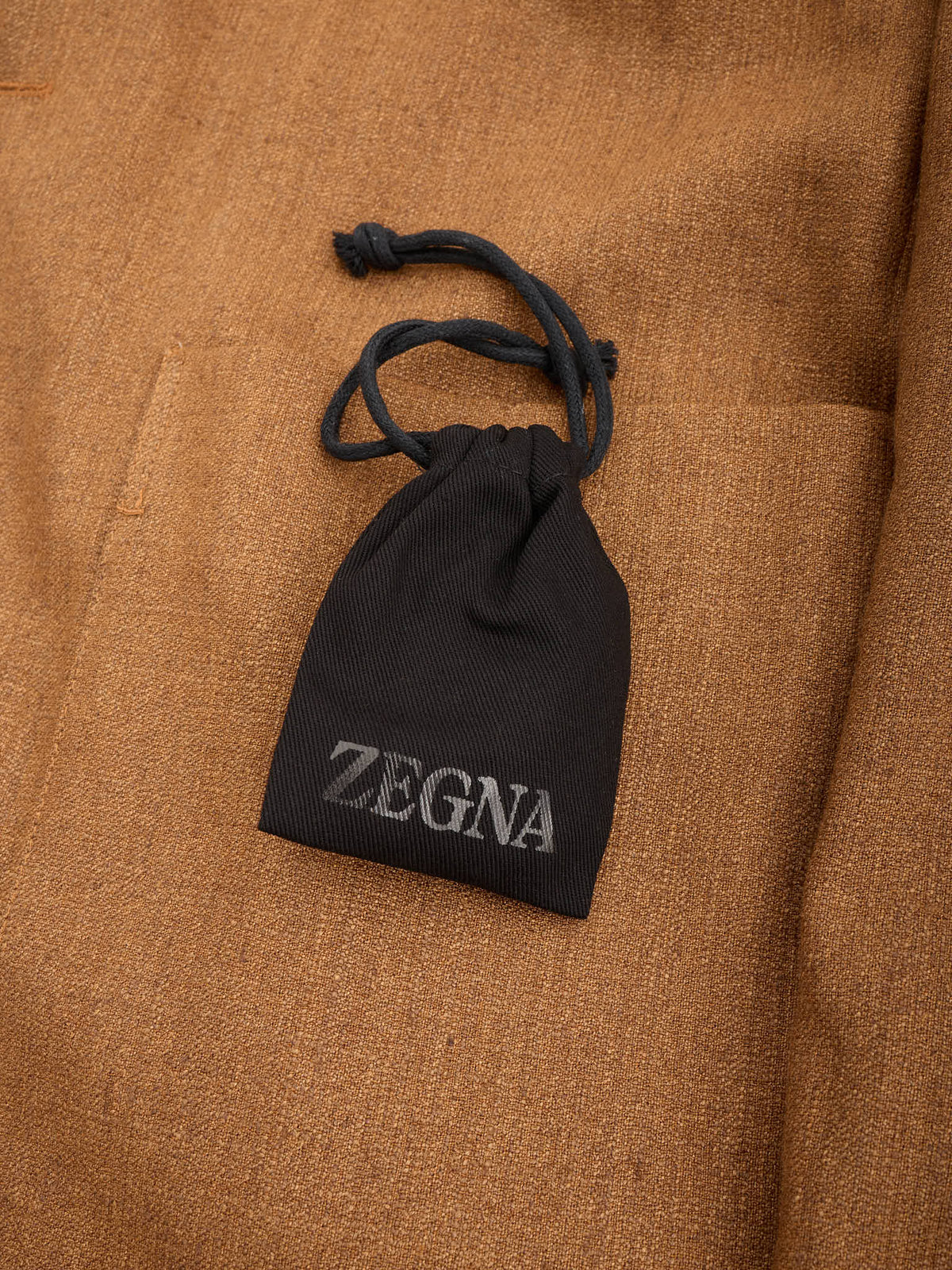 ZEGNA Vicuna Color Silk-Linen-Wool Overshirt Chore Jacket NEW