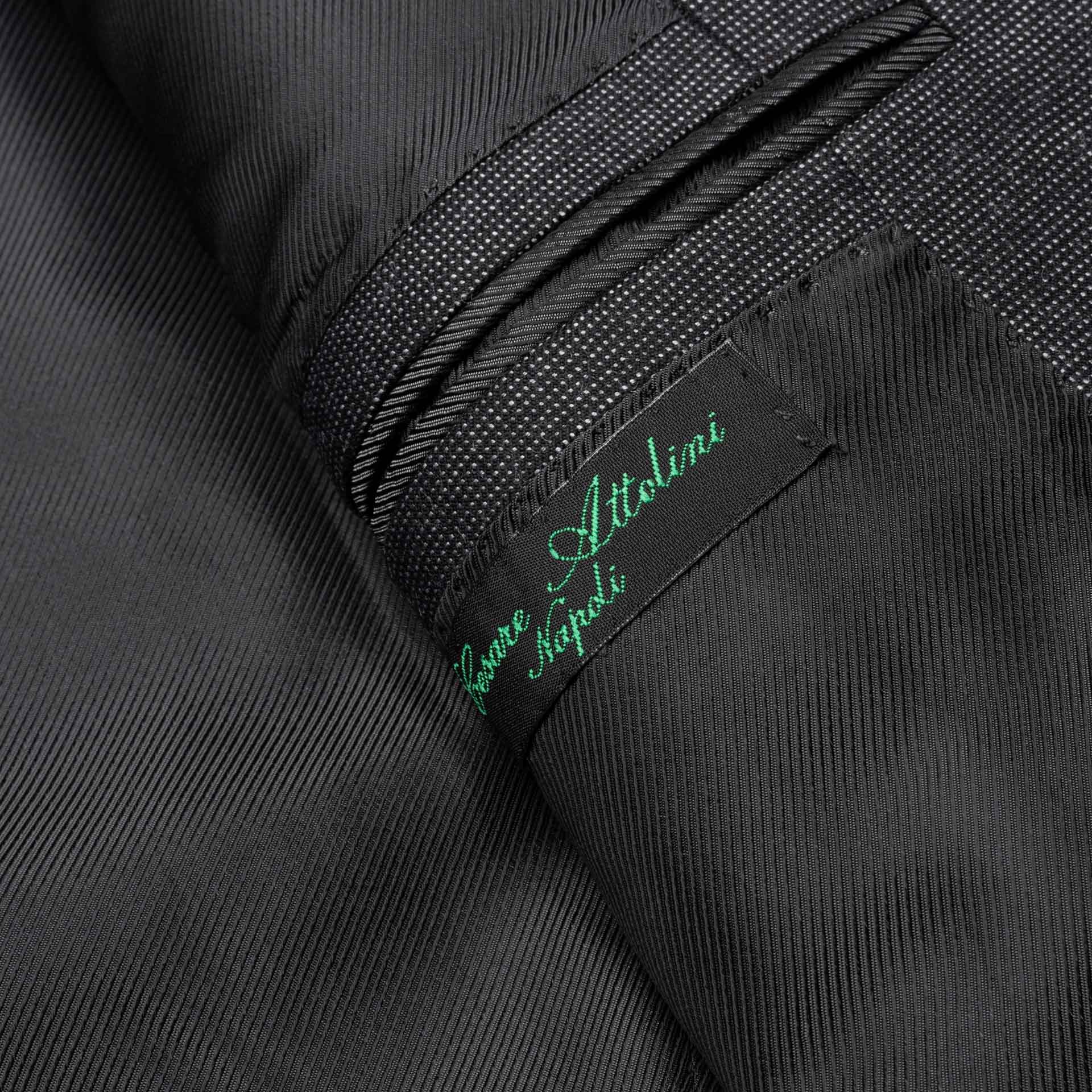 CESARE ATTOLINI for M. BARDELLI Gray Cashmere Wool Super 130's Jacket 50 NEW 40