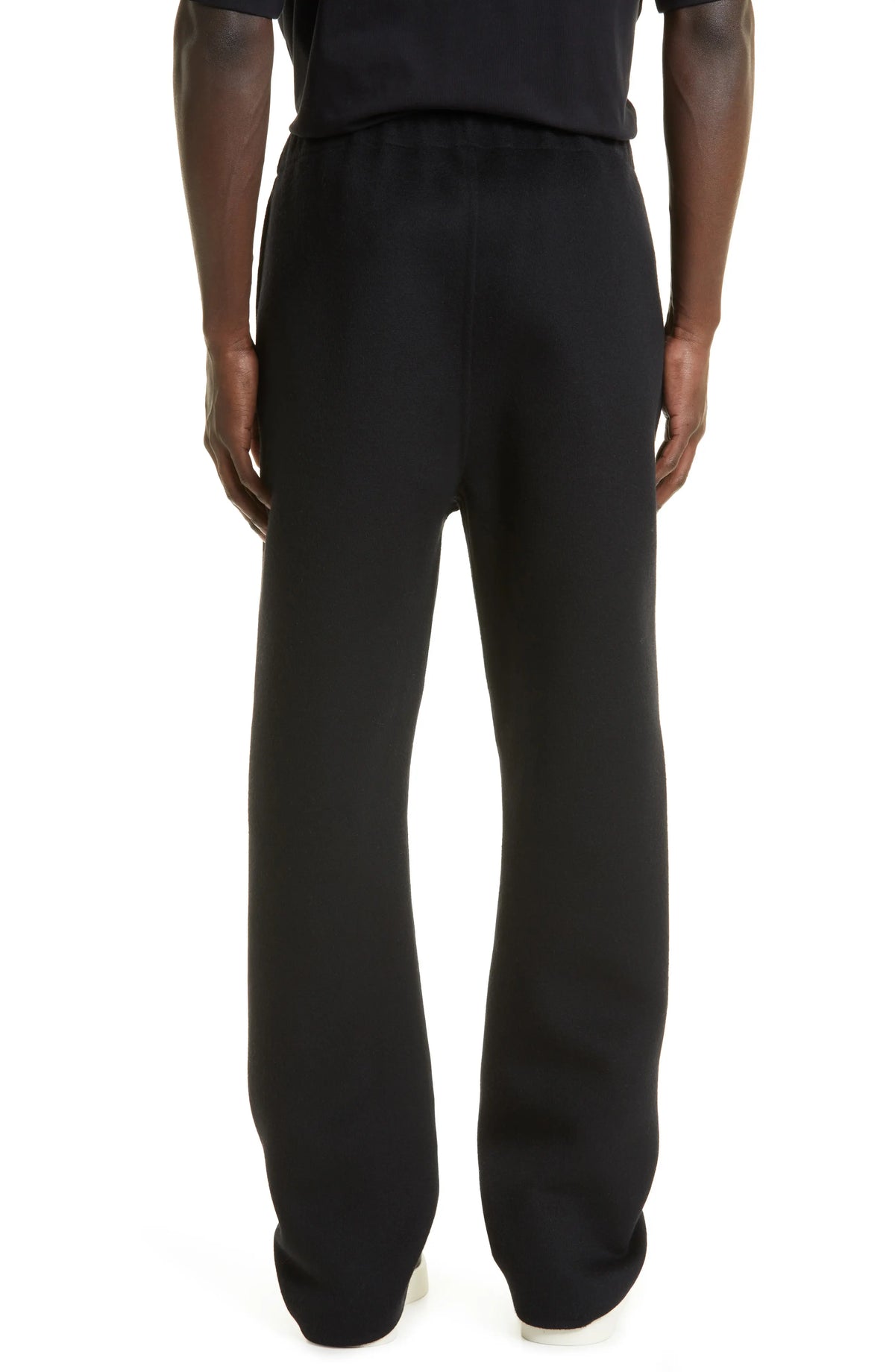 FEAR OF GOD Eternal Black Double Faced Wool-Cashmere Sweatpants