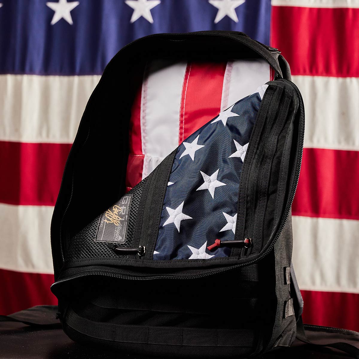 GORUCK GR1 USA GR1 - Froning x Allegiance Flag Backpack Rucking