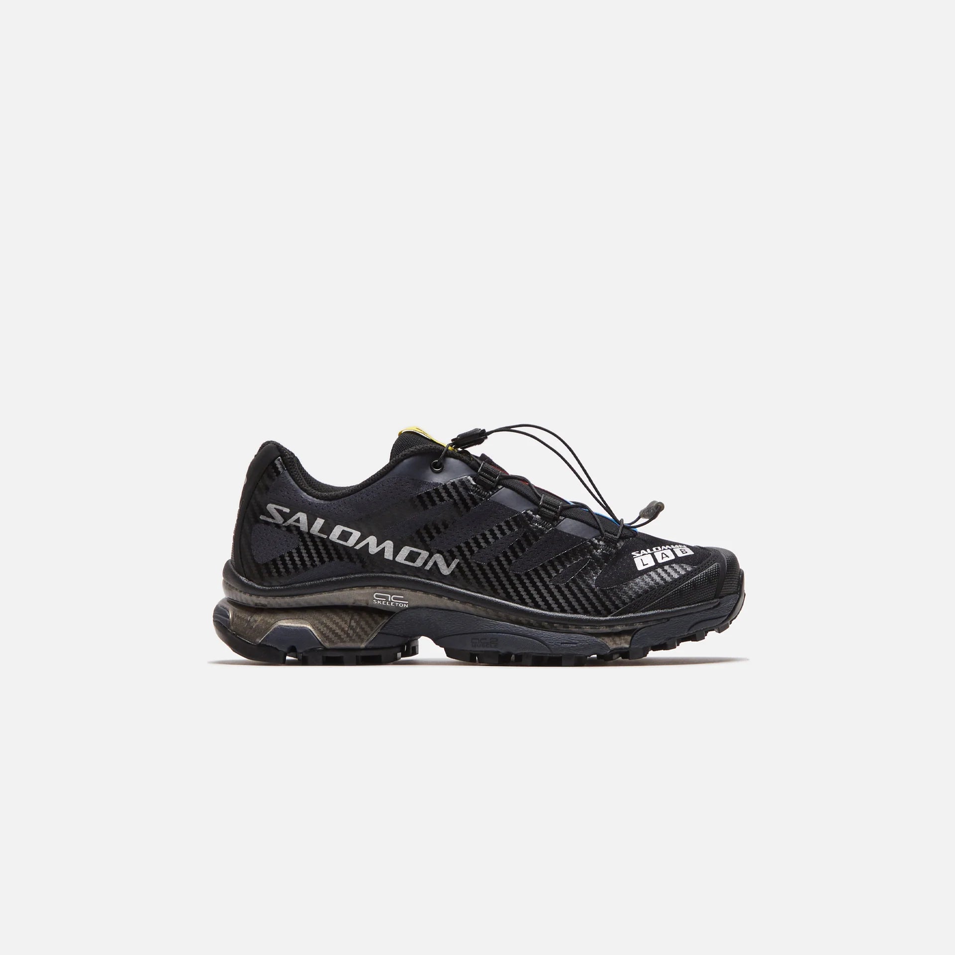 SALOMON XT-4 OG Black Ebony Silver Metallic Outdoor Sneaker Shoes