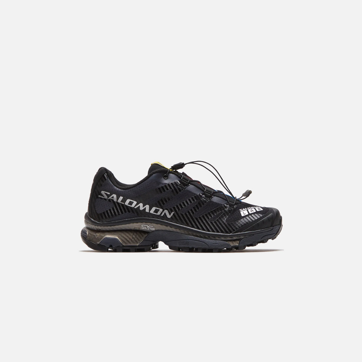 SALOMON XT-4 OG Black Ebony Silver Metallic Outdoor Sneaker Shoes