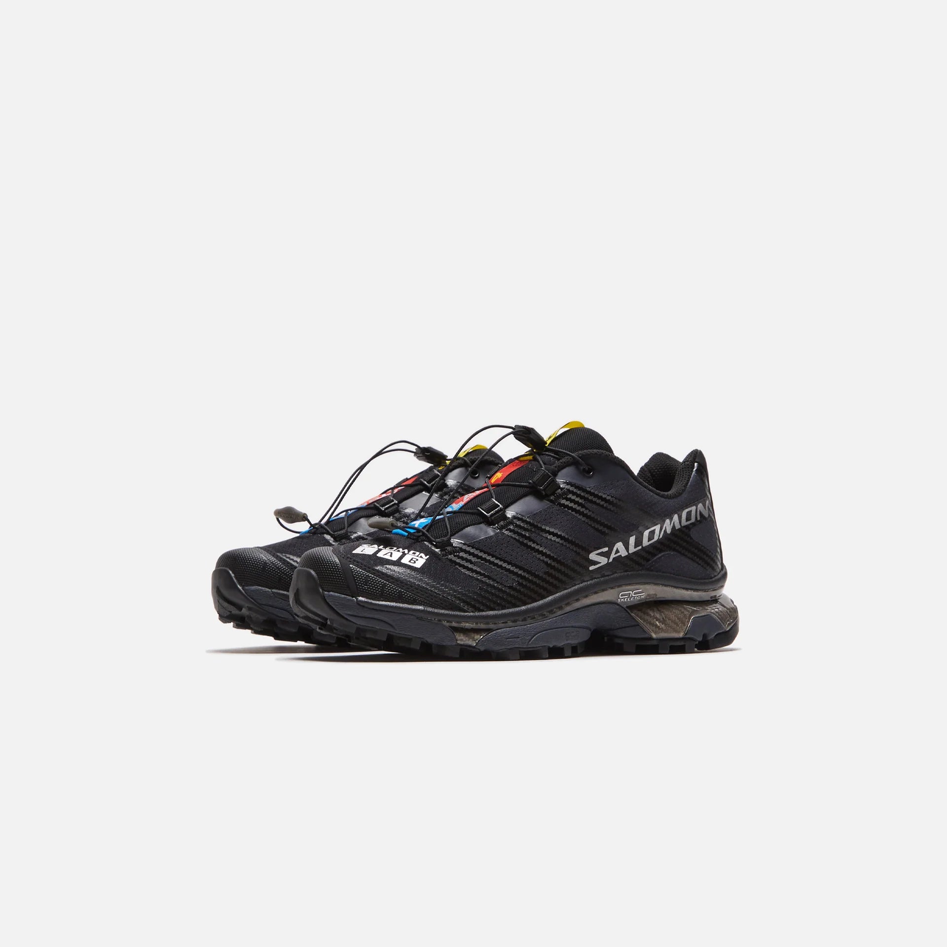 SALOMON XT-4 OG Black Ebony Silver Metallic Outdoor Sneaker Shoes
