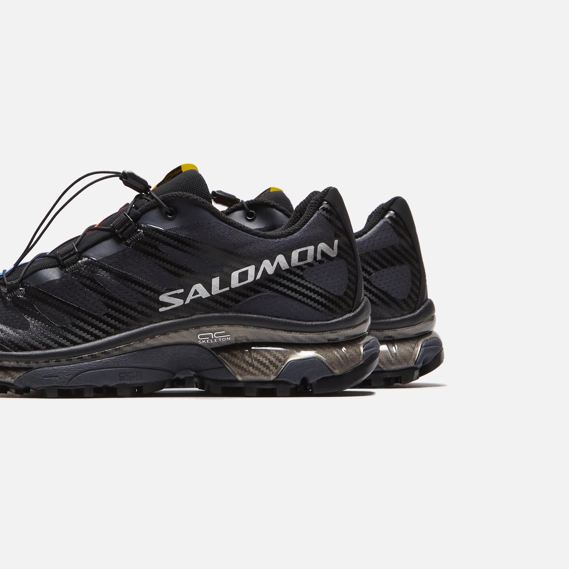 SALOMON XT-4 OG Black Ebony Silver Metallic Outdoor Sneaker Shoes