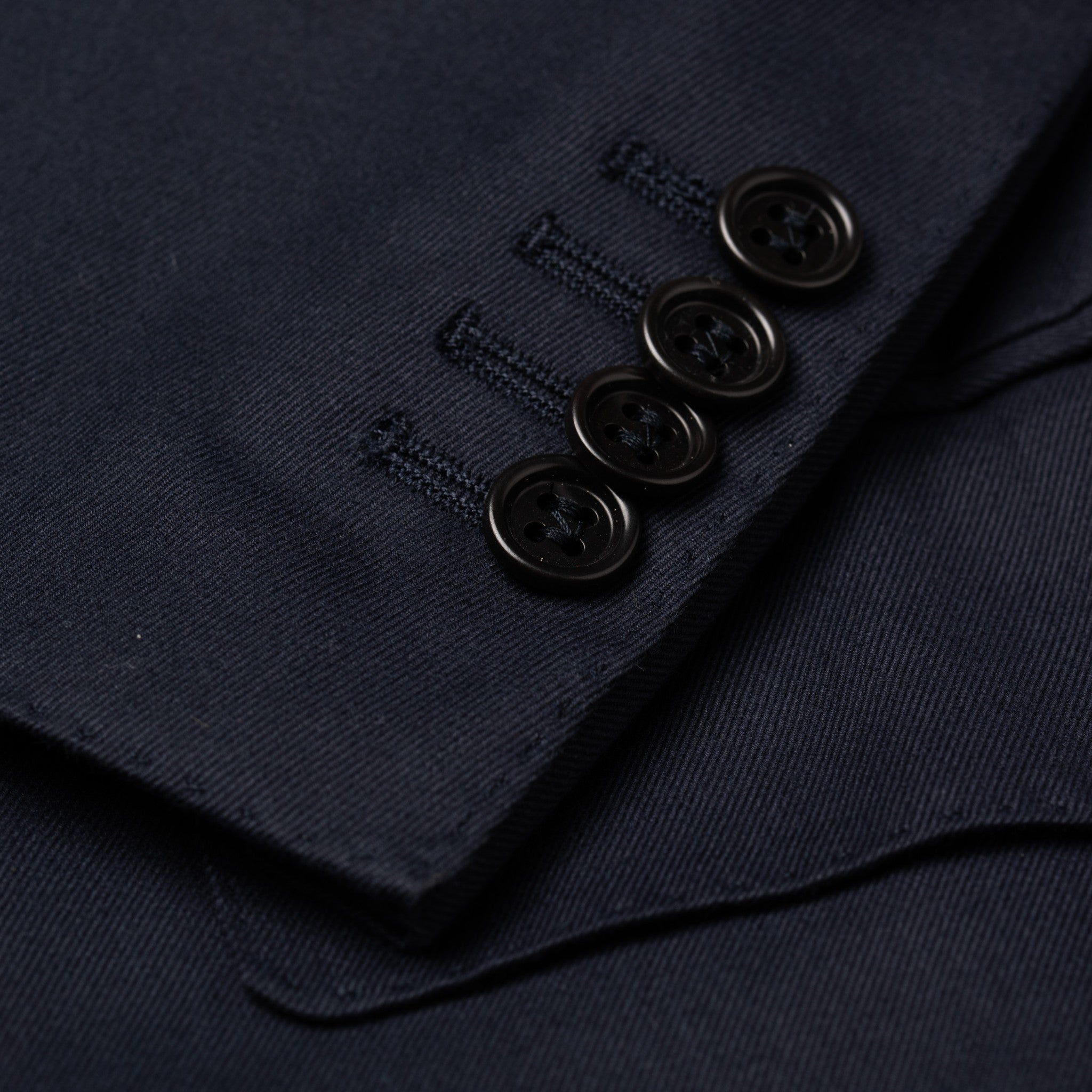 Sartoria PARTENOPEA for SULKA Navy Blue Cotton-Cashmere Jacket 54 NEW US 42 44