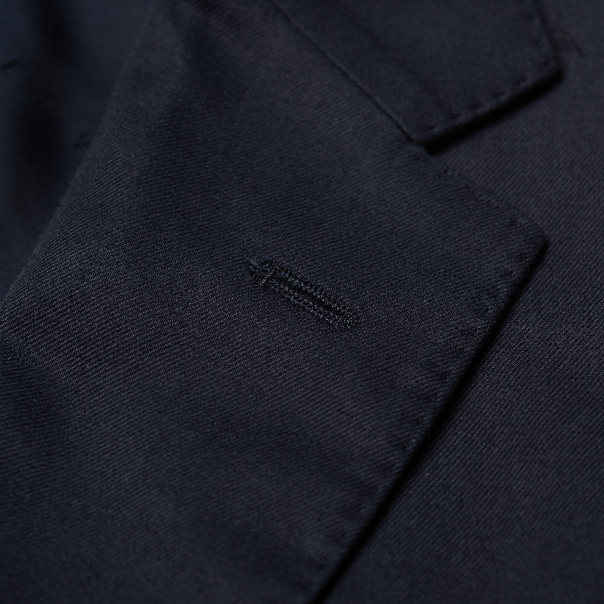 Sartoria PARTENOPEA for SULKA Navy Blue Cotton-Cashmere Jacket 54 NEW US 42 44