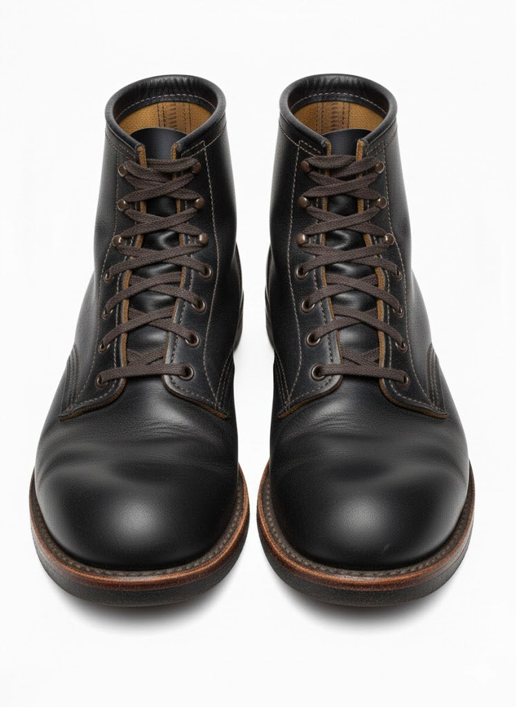 RED WING 9060 Black Klondike Flatbox Beckman Boots First Run  display picture 2