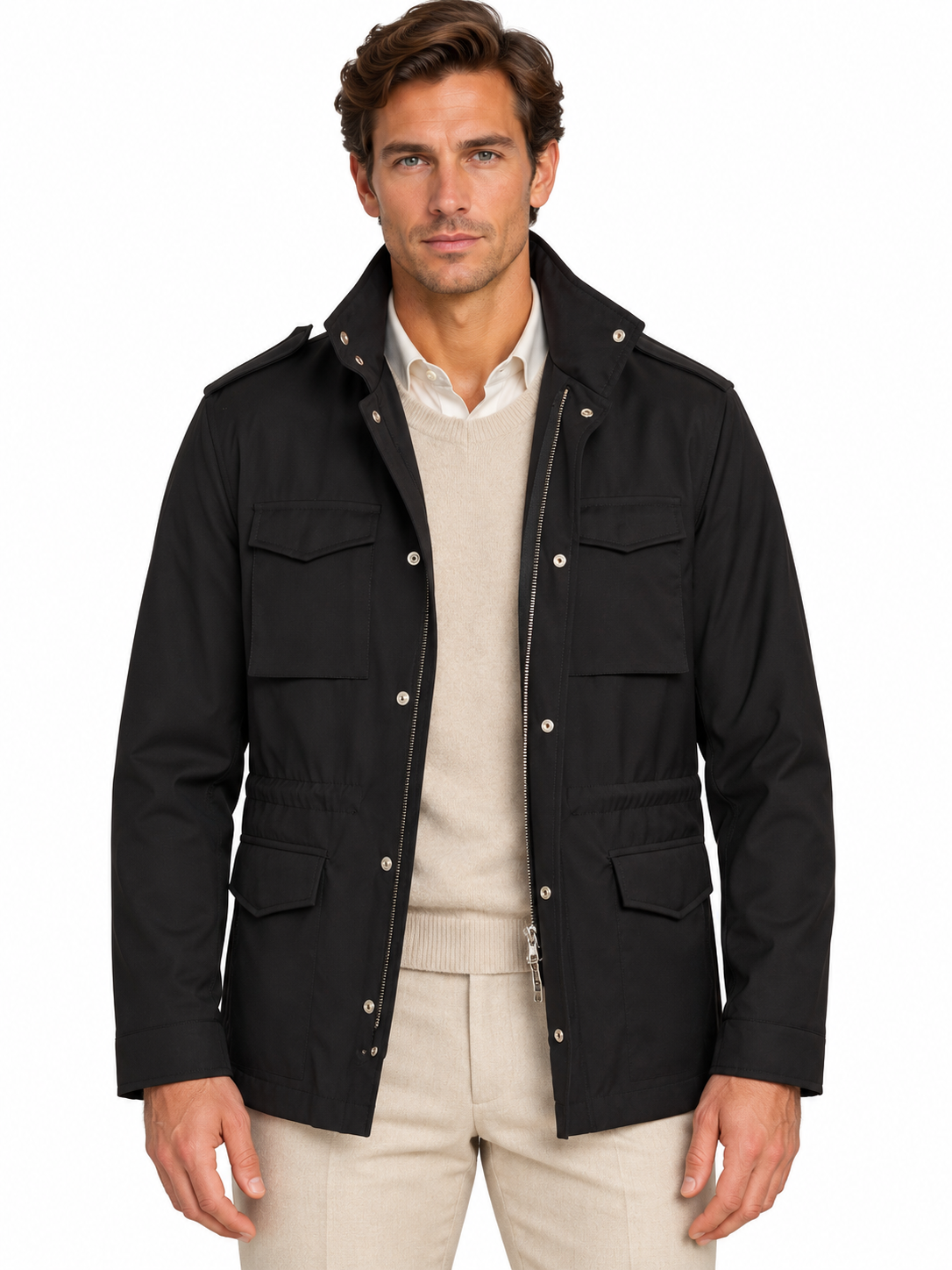 PIETRA SALATA "Sahara" Loro Piana Zealander Dream Safari Field Jacket