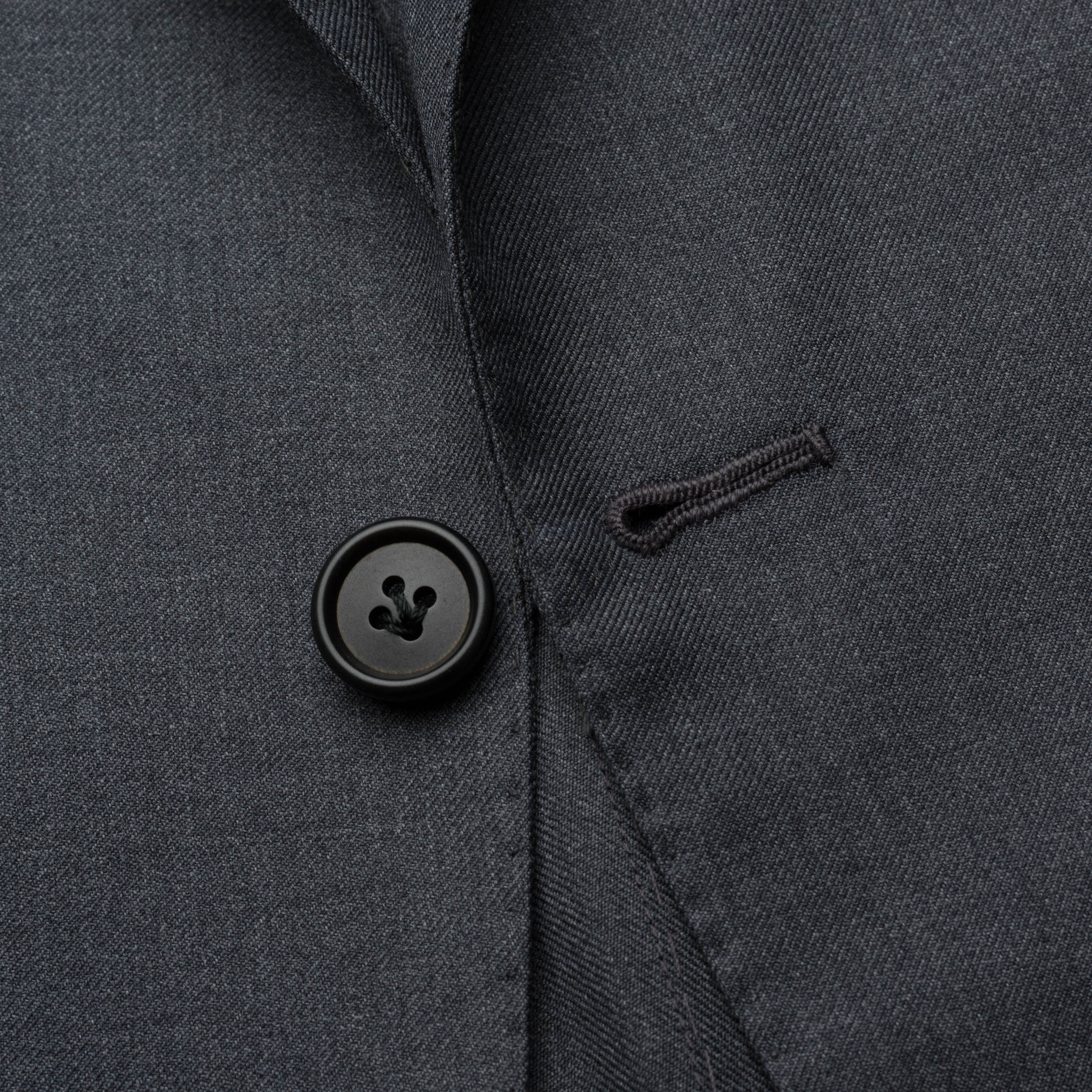 Sartoria CHIAIA Napoli Handmade Gray Wool Suit EU 52 NEW US 42 Slim Fit SARTORIA CHIAIA