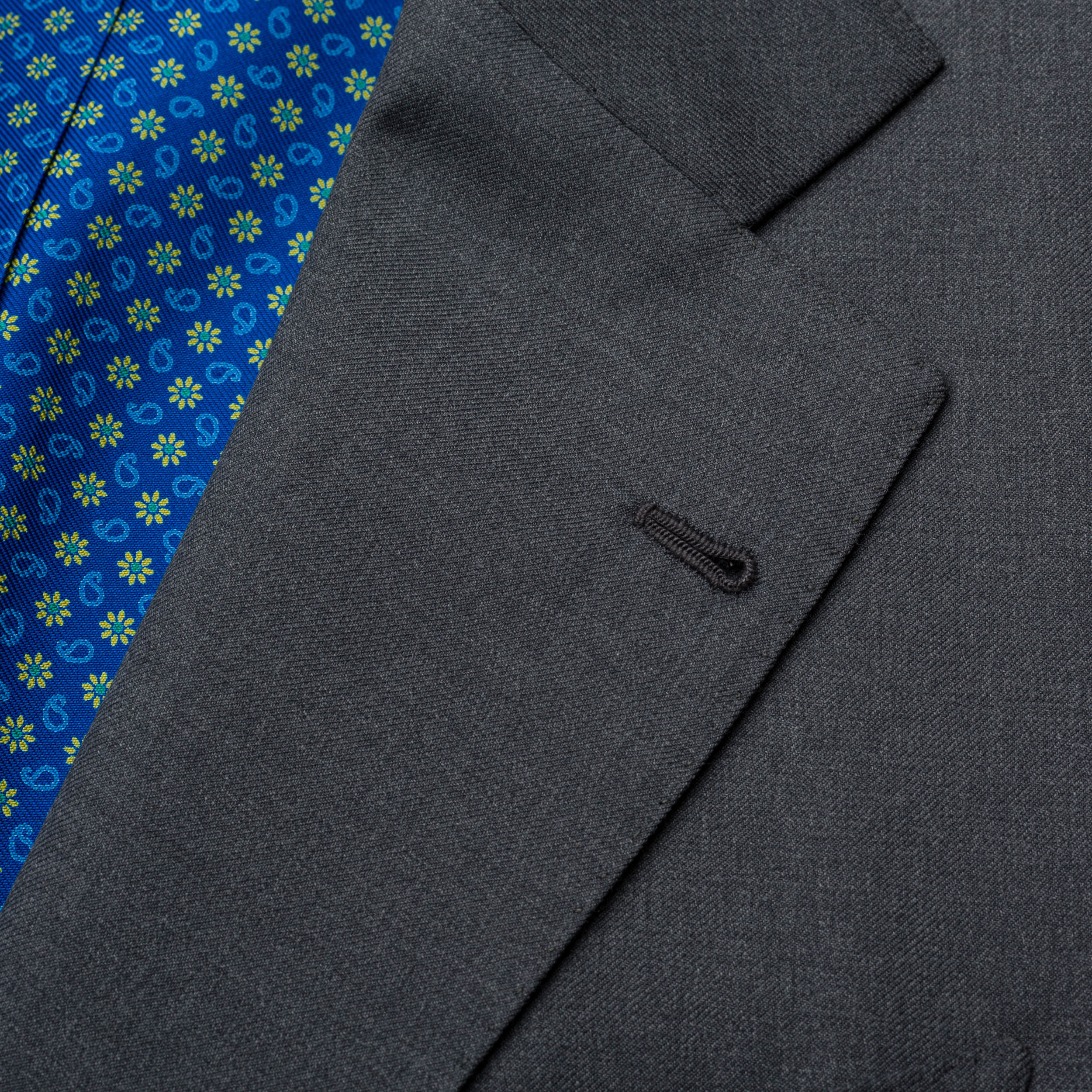 Sartoria CHIAIA Napoli Handmade Gray Wool Suit EU 58 NEW US 48 Slim Fit SARTORIA CHIAIA