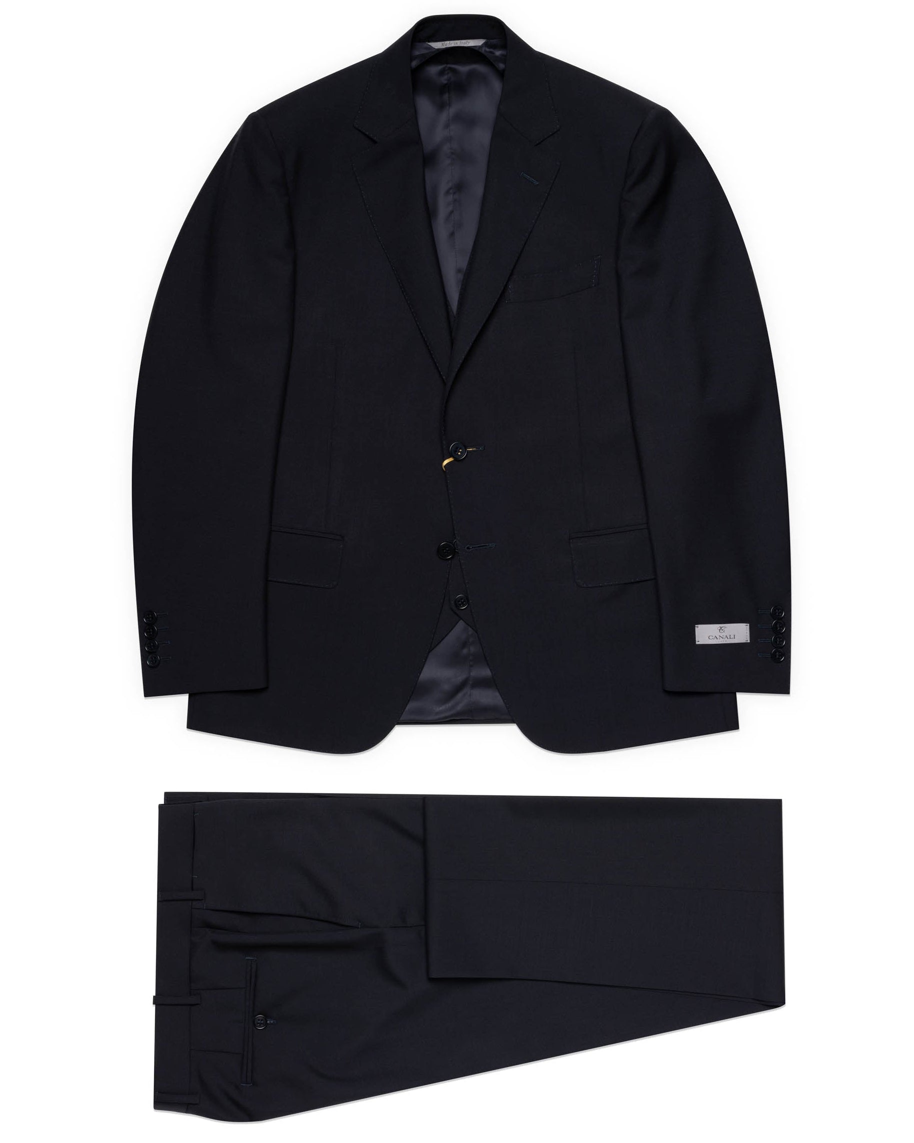 CANALI 1934 "Travel" Gray Wool-Mohair 3 Piece Suit EU 46 NEW US 36 Model CANALI