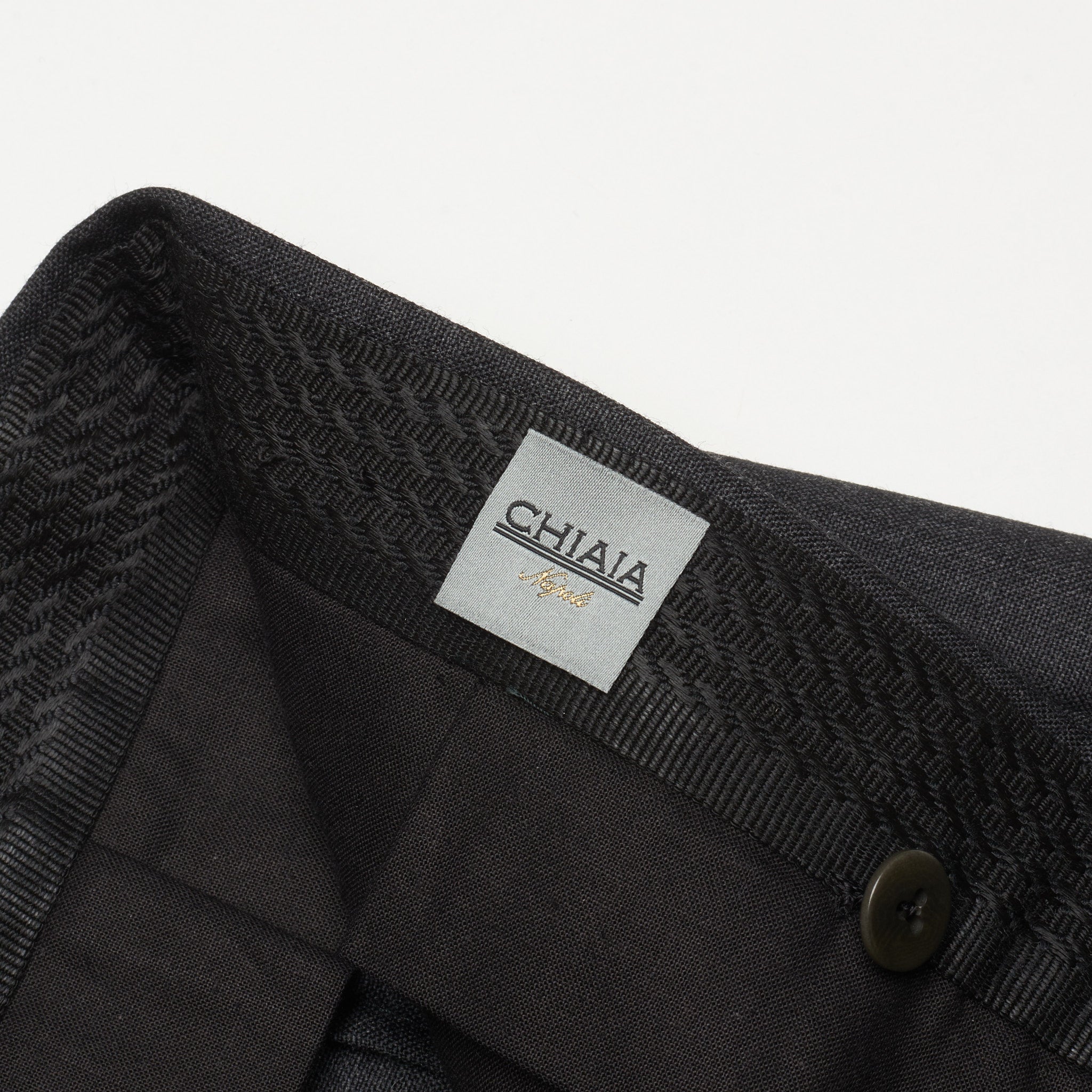 Sartoria CHIAIA Napoli Handmade Charcoal Gray Slim Pleated Dress Pants NEW SARTORIA CHIAIA