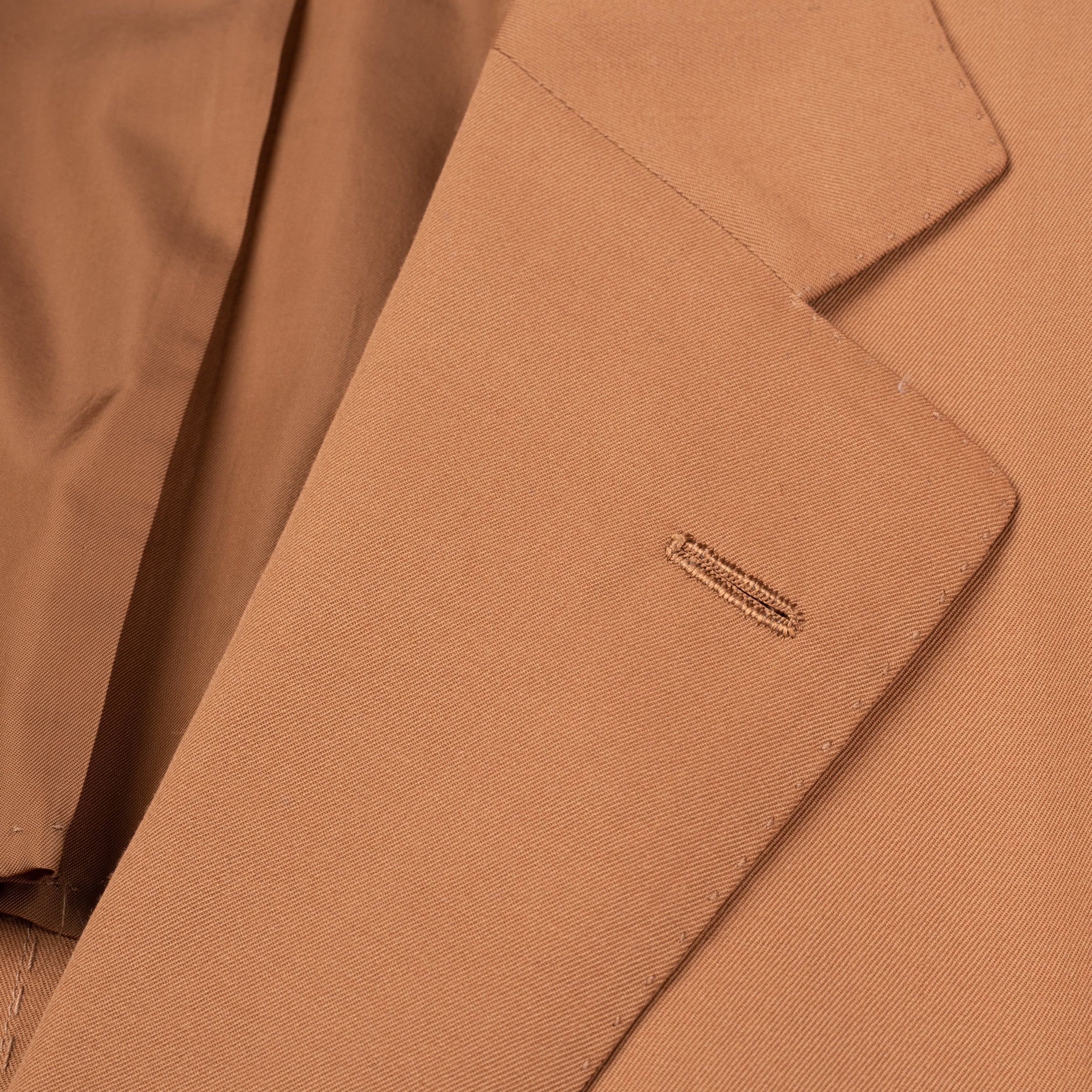 CESARE ATTOLINI Napoli Caramel Wool Super 150's Blazer Jacket NEW CESARE ATTOLINI