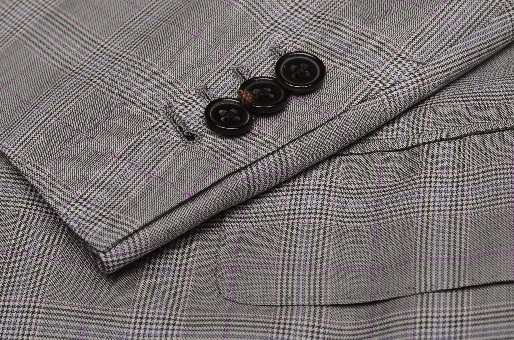 D'AVENZA Handmade Gray Cashmere Silk Suit EU 60 NEW US 50 Short D'AVENZA