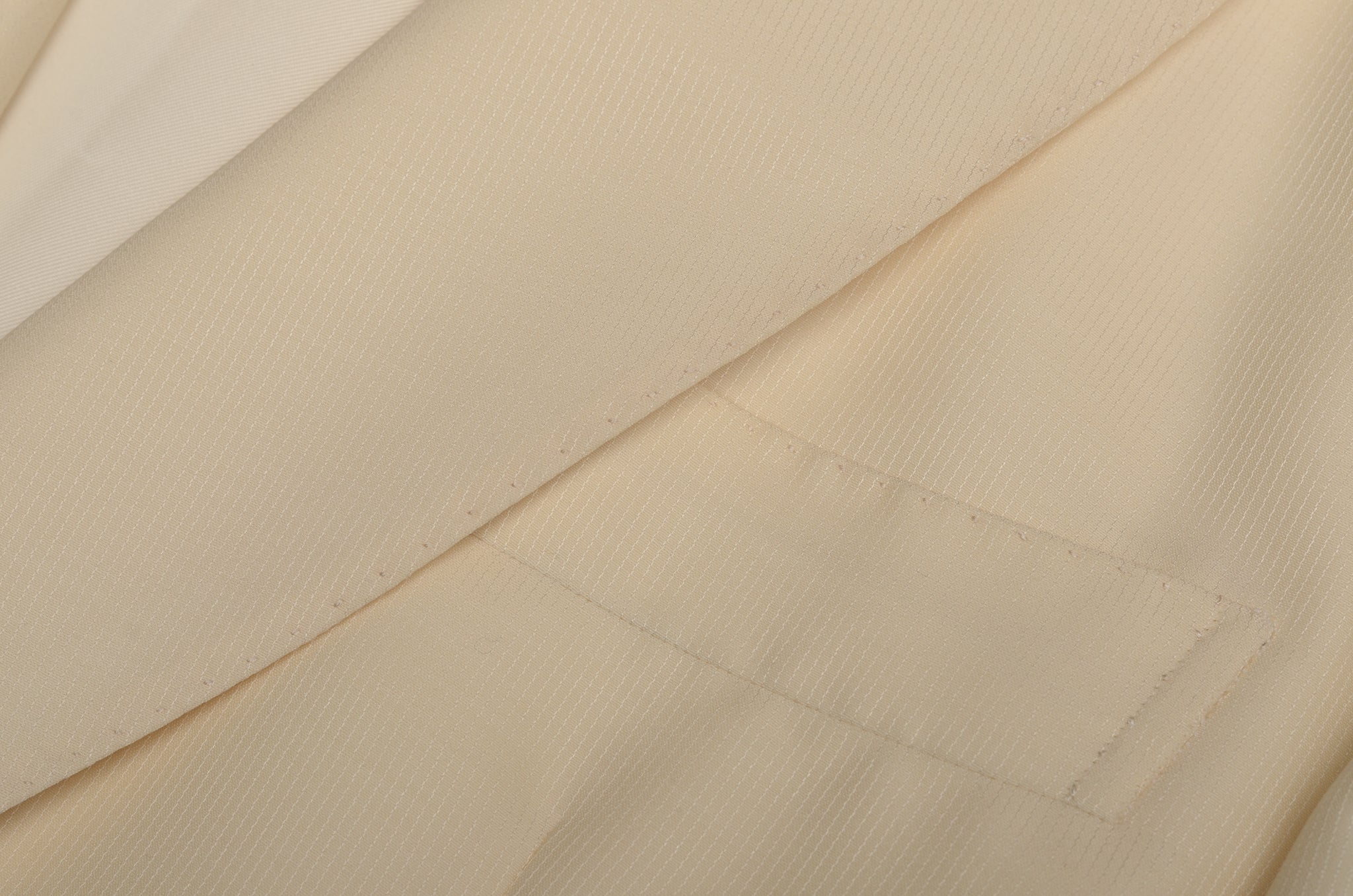 GARY ANDERSON by D'Avenza Cream 1 Button Shawl Collar Tuxedo Suit NEW GARY ANDERSON