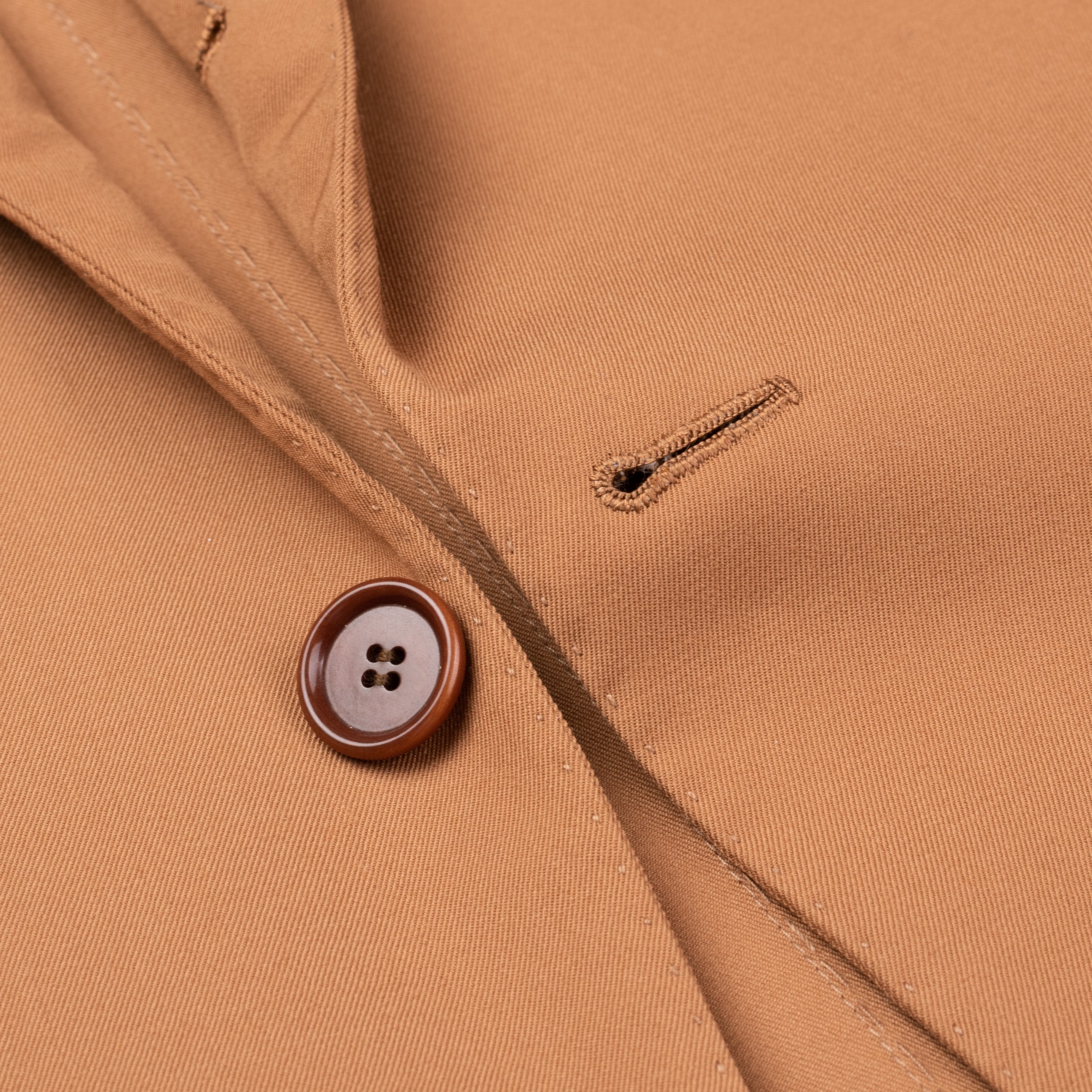 CESARE ATTOLINI Napoli Caramel Wool Super 150's Blazer Jacket NEW CESARE ATTOLINI