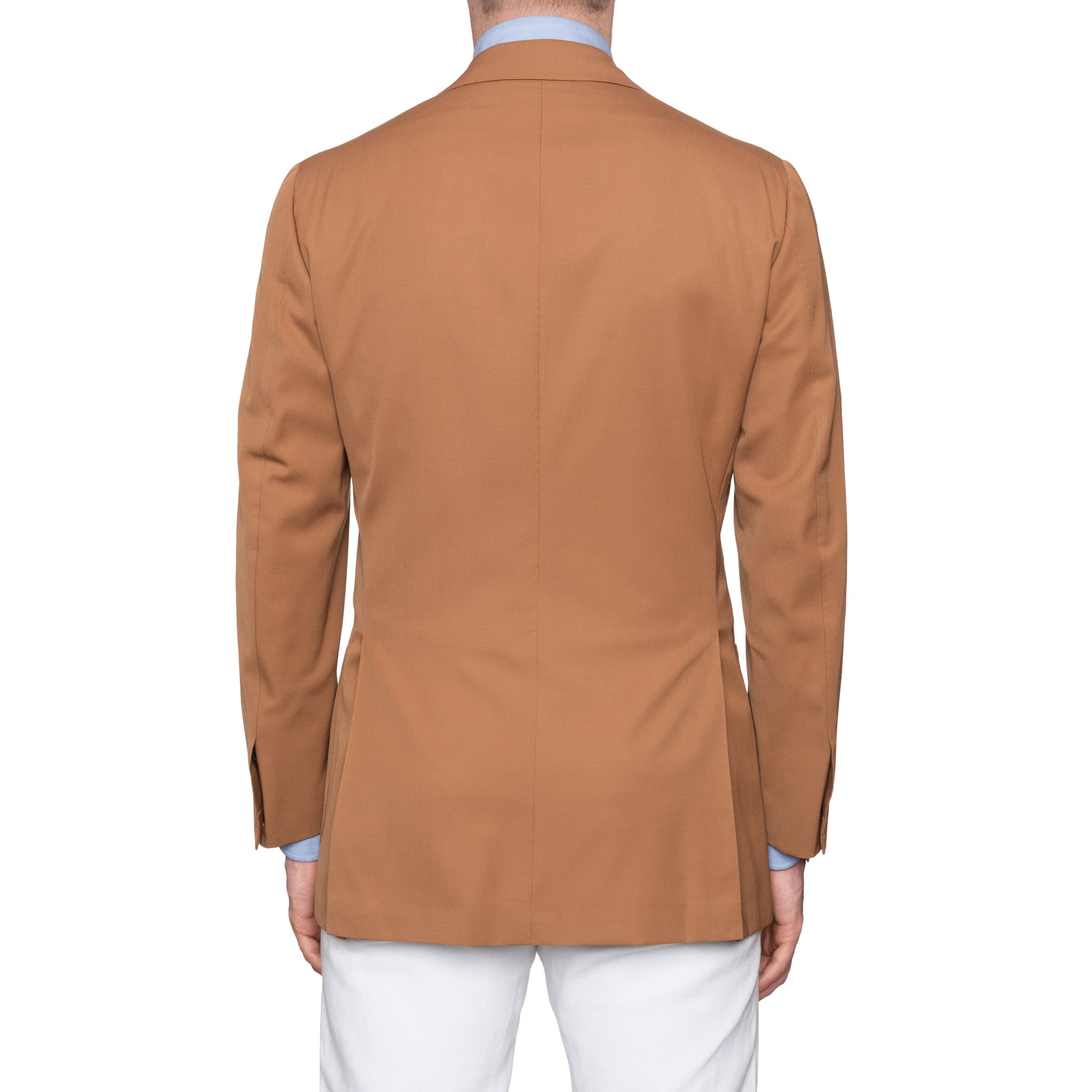 CESARE ATTOLINI Napoli Caramel Wool Super 150's Blazer Jacket NEW CESARE ATTOLINI