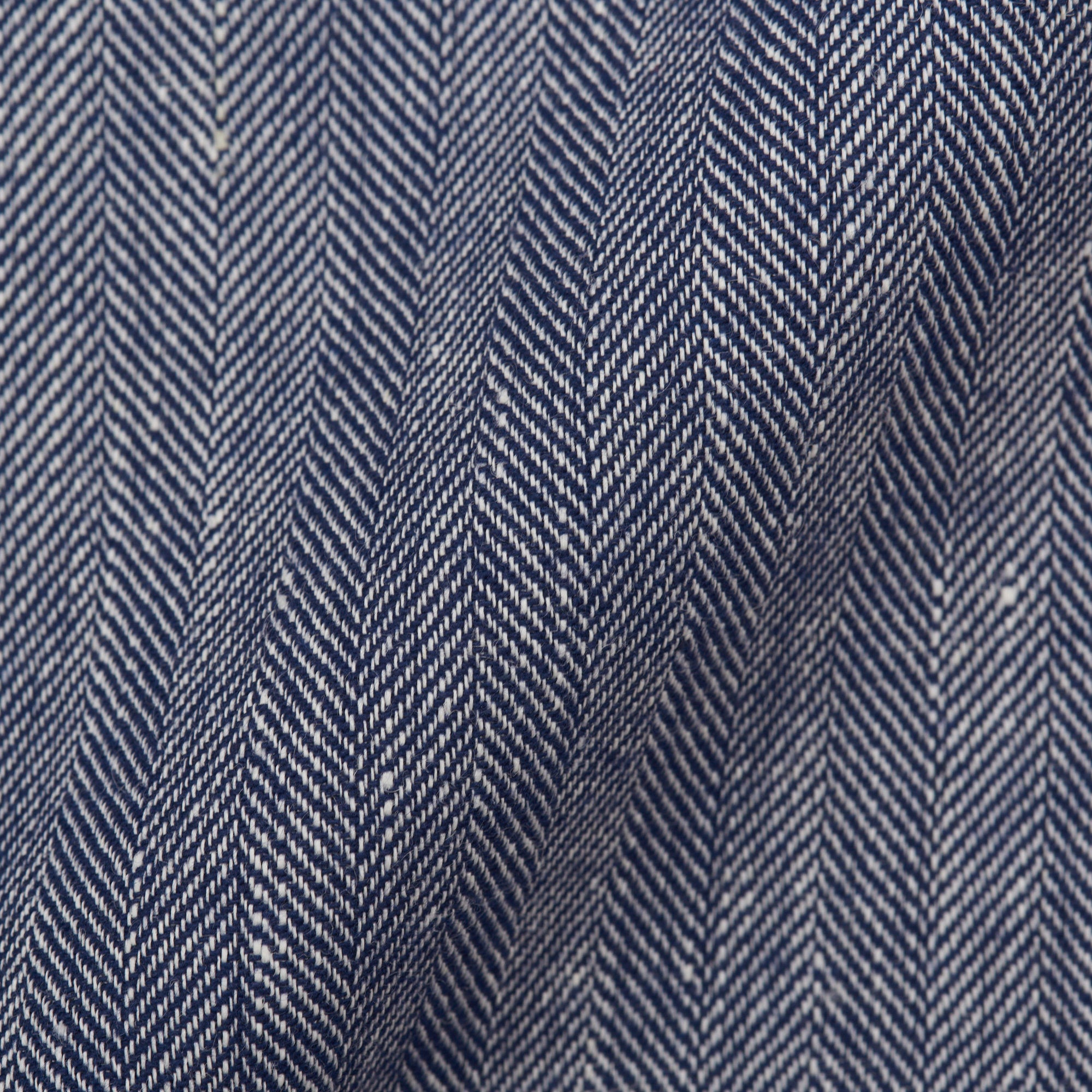 ANTÉ Napoli Blue Herringbone Linen-Cotton Unlined Suit EU 46 NEW US 36 Slim Fit ANTÉ