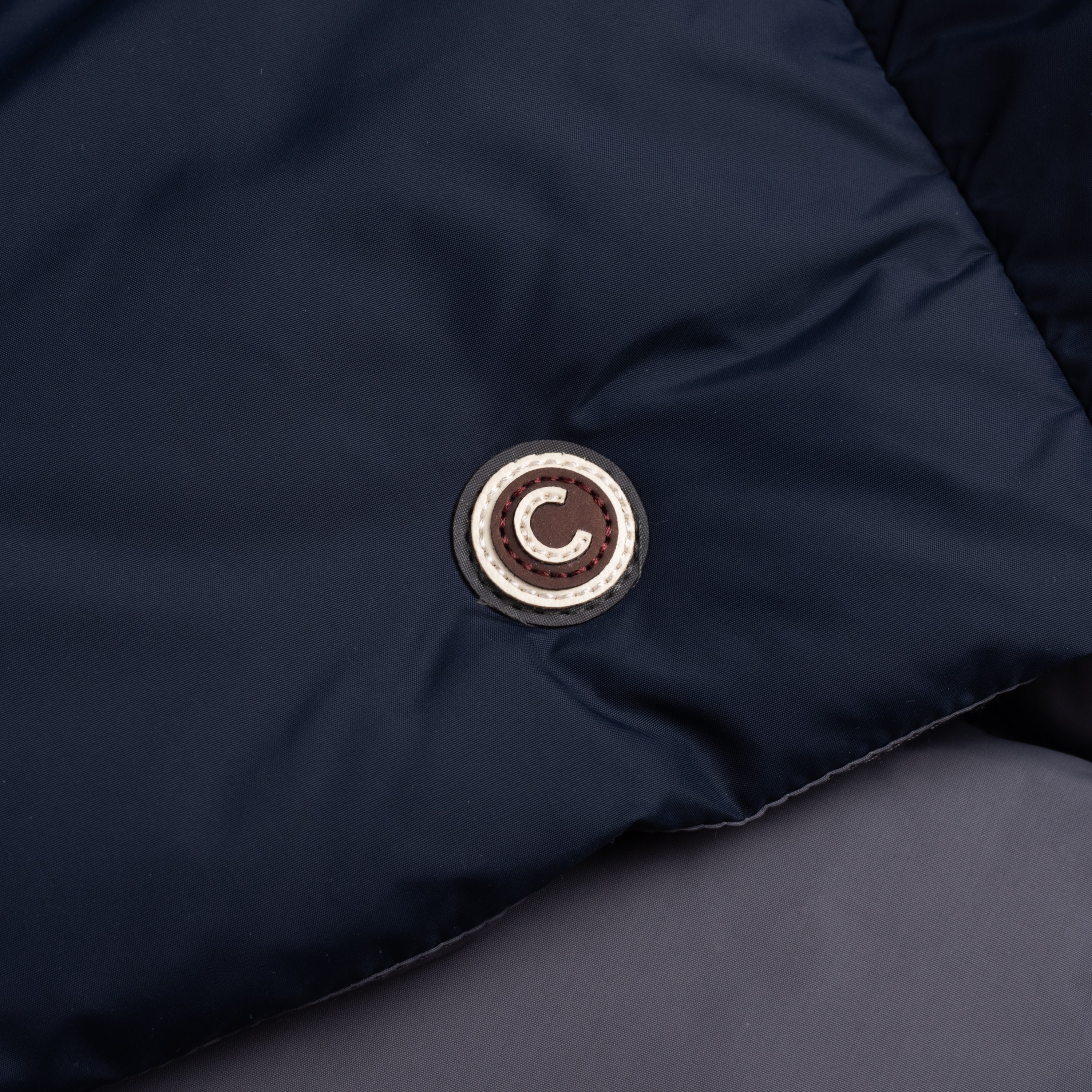 COLMAR Blue Down-Feather Fur Trimmed Hooded Parka Jacket Coat 46 NEW XS COLMAR