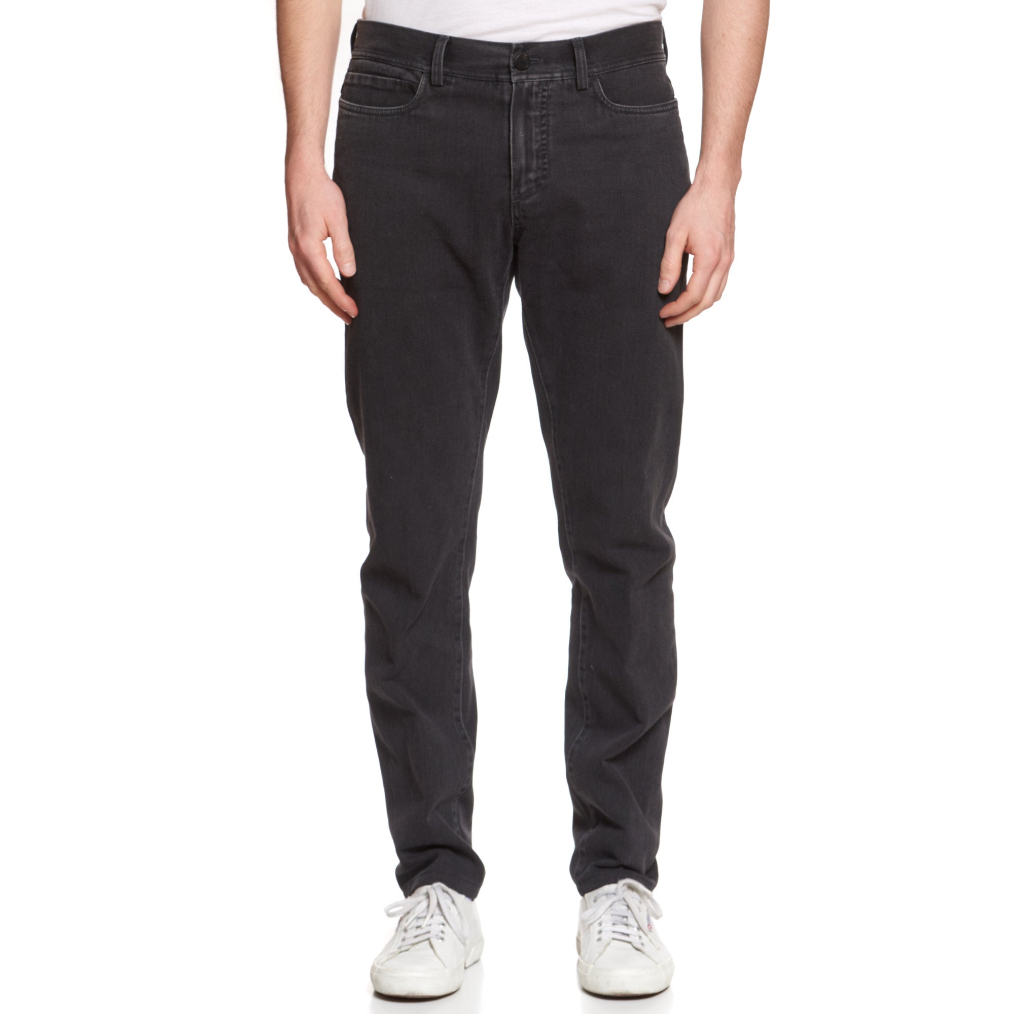 BERLUTI Paris Black Denim Narrow Slim Fit Jeans Pants EU 52 US 36 BERLUTI