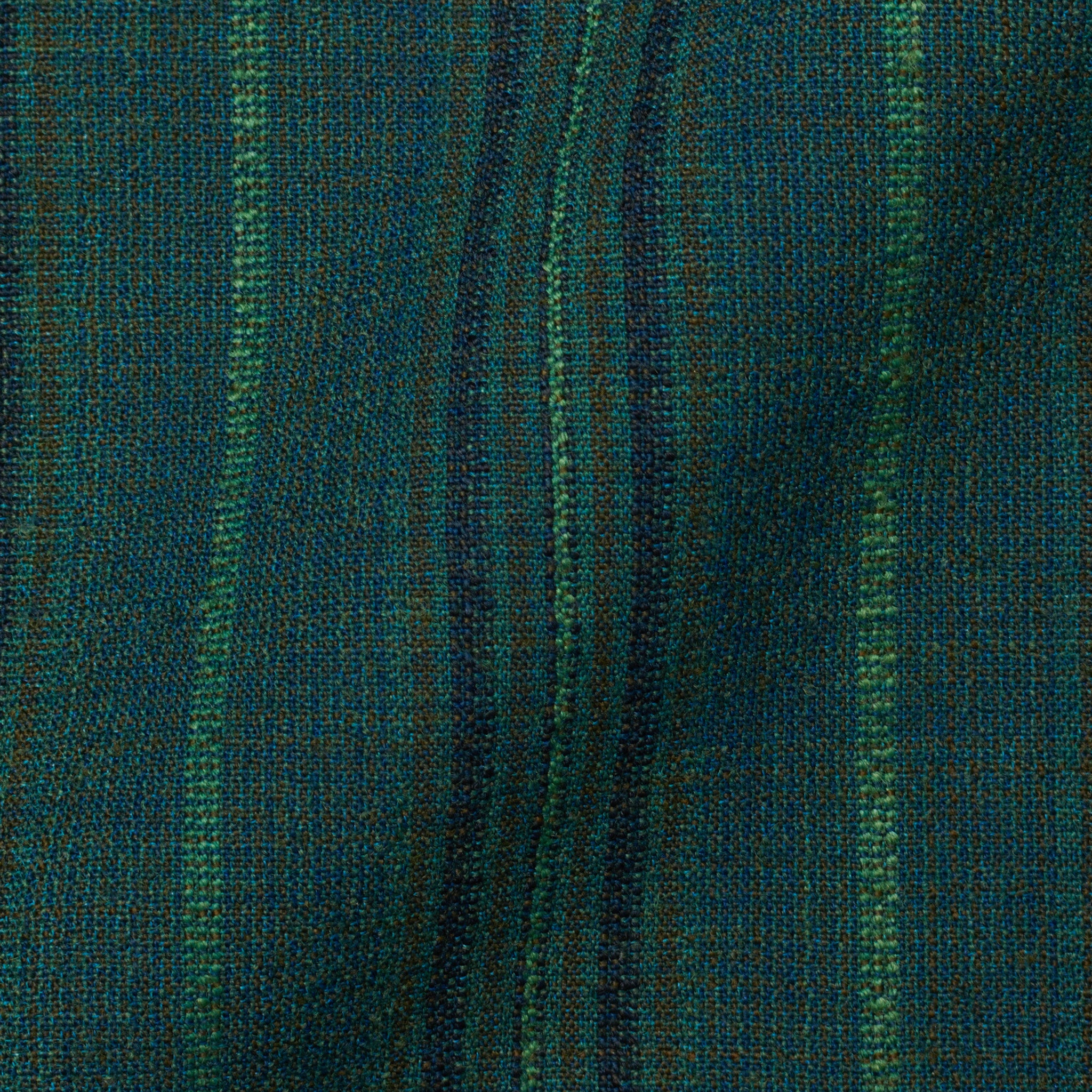 BOGLIOLI Galleria Green Striped Wool-Silk Unconstructed Jacket EU 48 NEW US 38 BOGLIOLI