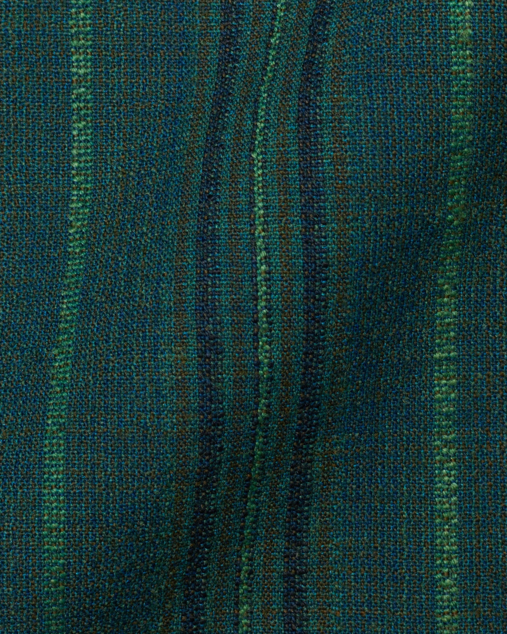 BOGLIOLI Galleria Green Striped Wool-Silk Unconstructed Jacket EU 48 NEW US 38 BOGLIOLI