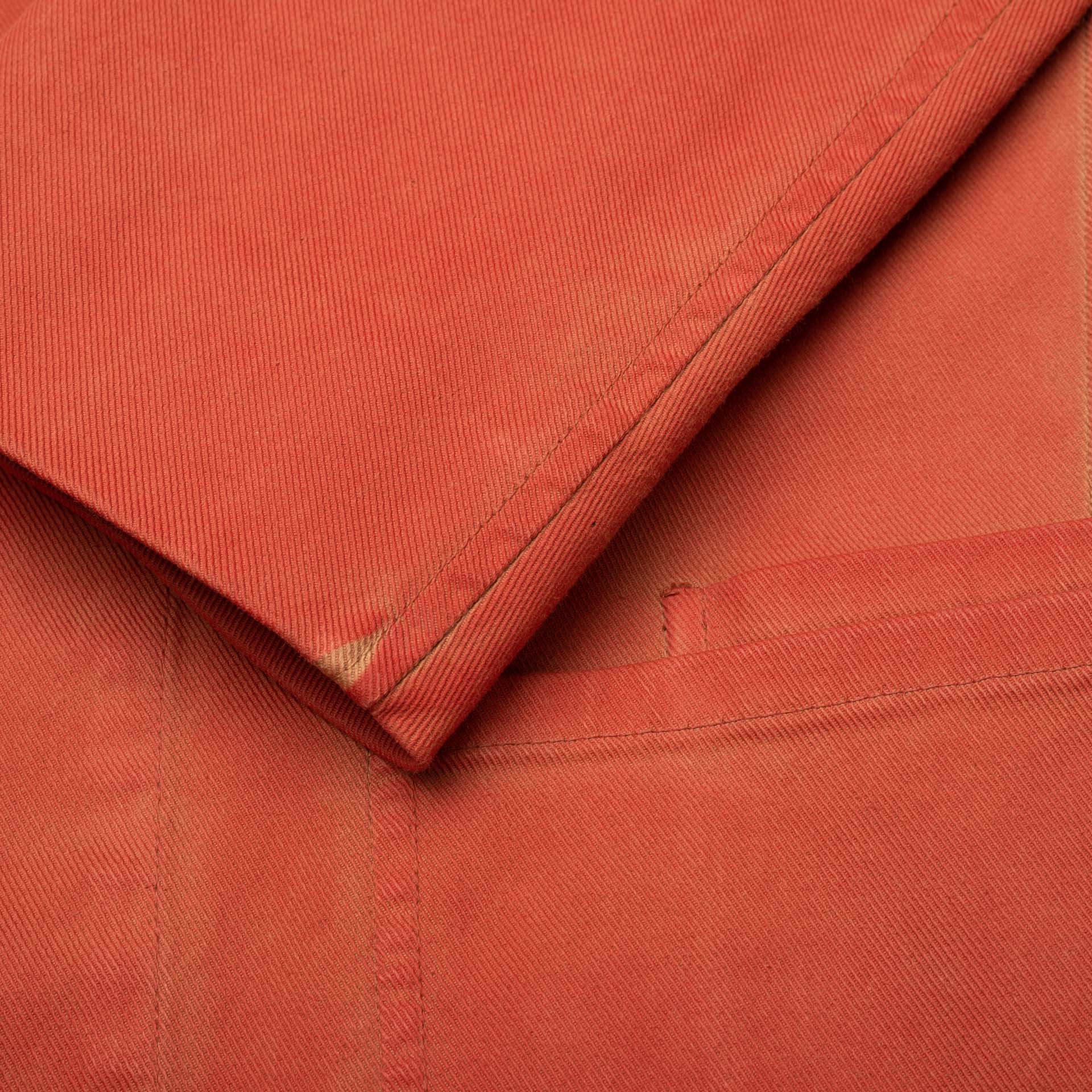 BOGLIOLI Galleria Orange Garment Dyed Cotton 4 Button Unlined Jacket 50 NEW US 40 BOGLIOLI
