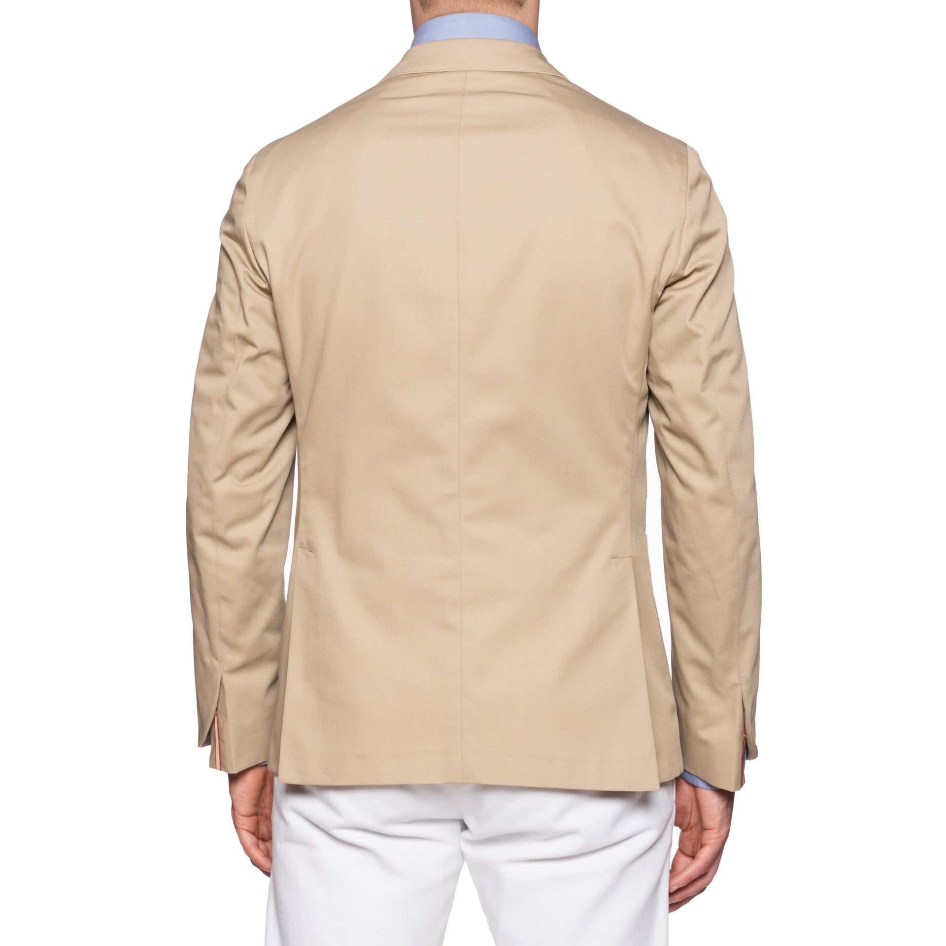 BOGLIOLI Milano Galleria "73" Beige Cotton Blend Unlined Jacket EU 50 NEW US 40 BOGLIOLI