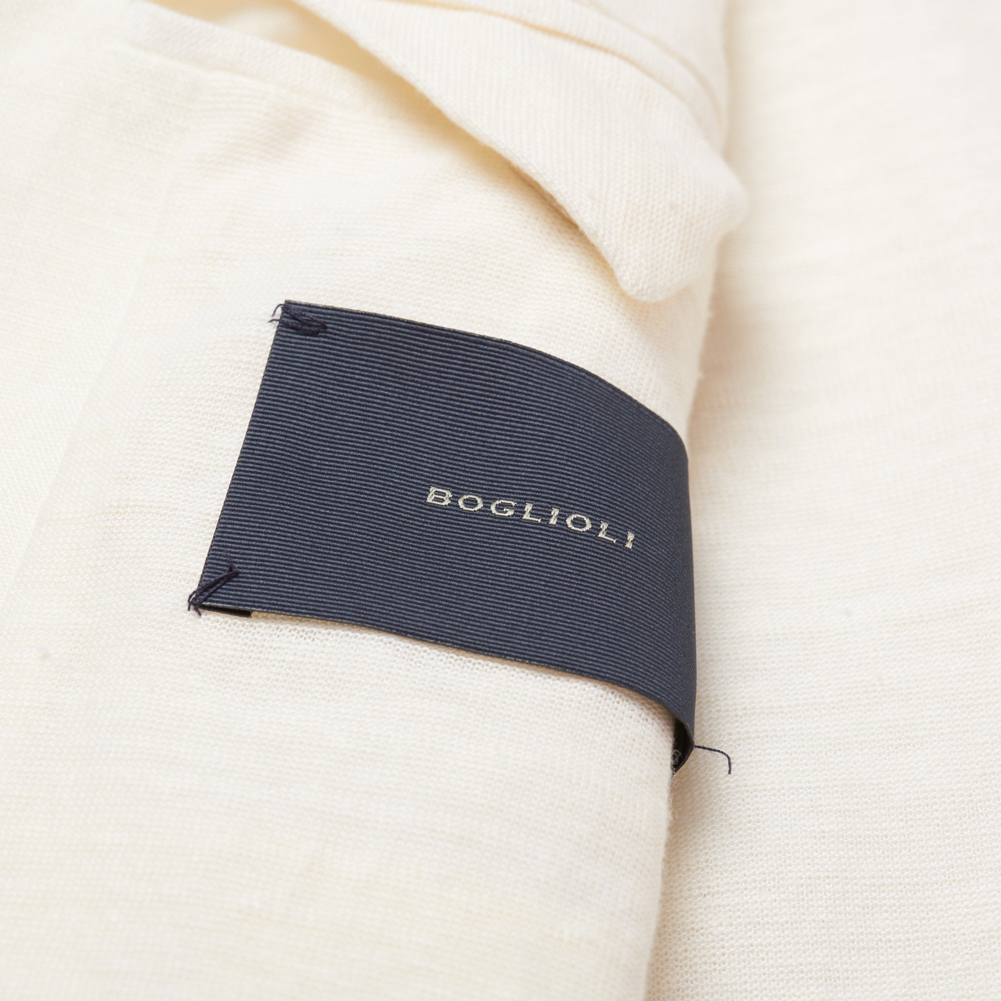 BOGLIOLI Milano Off-White Linen Sport Coat Jacket EU 50 NEW US 40 BOGLIOLI