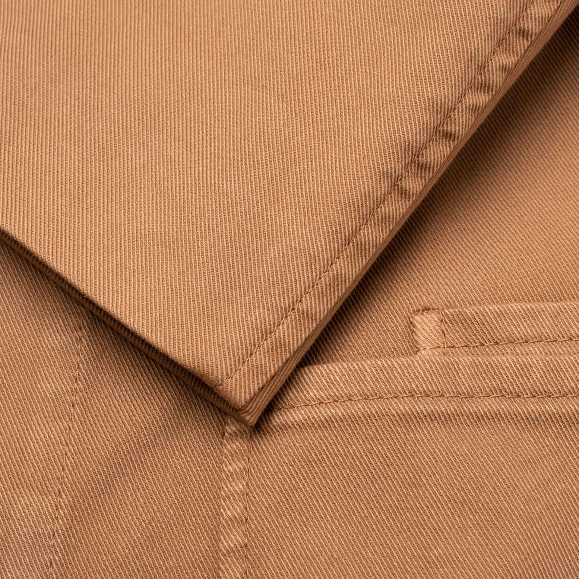 BOGLIOLI Milano "67" Light Brown Cotton 4 Button Unlined Jacket EU M NEW US 40 BOGLIOLI