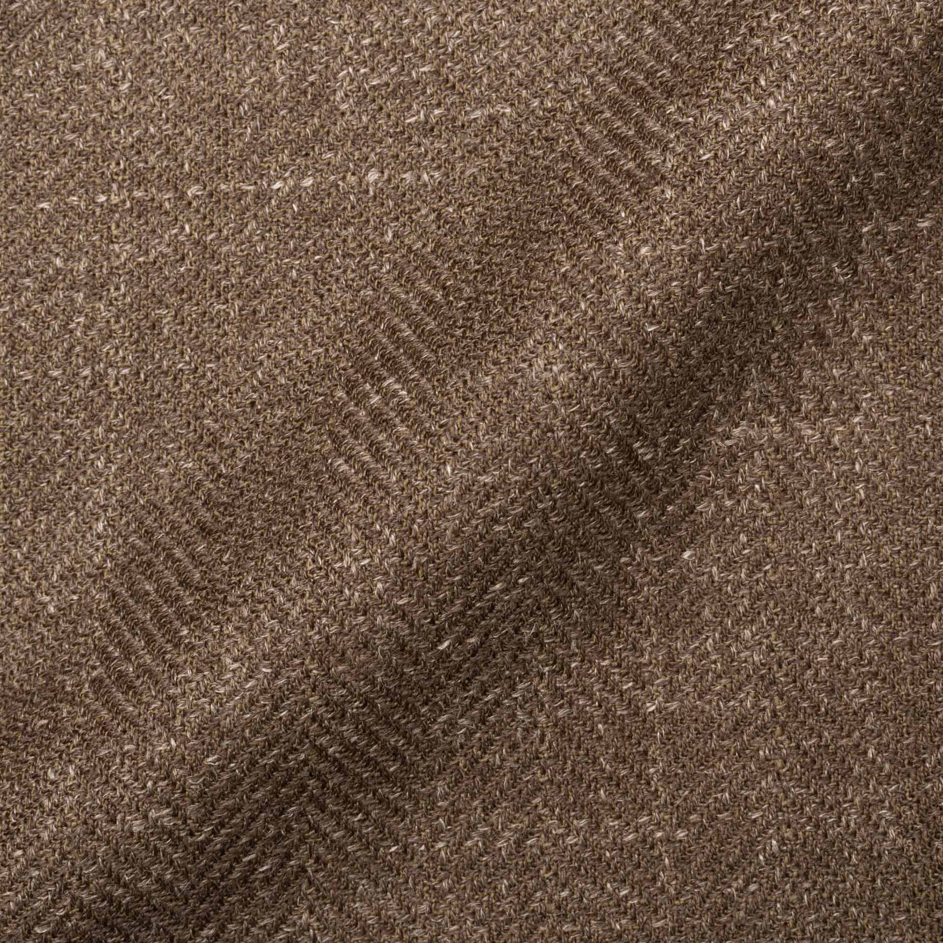 BOGLIOLI "68" Herringbone Virgin Wool-Linen Unconstructed Jacket EU 50 NEW US 40 BOGLIOLI