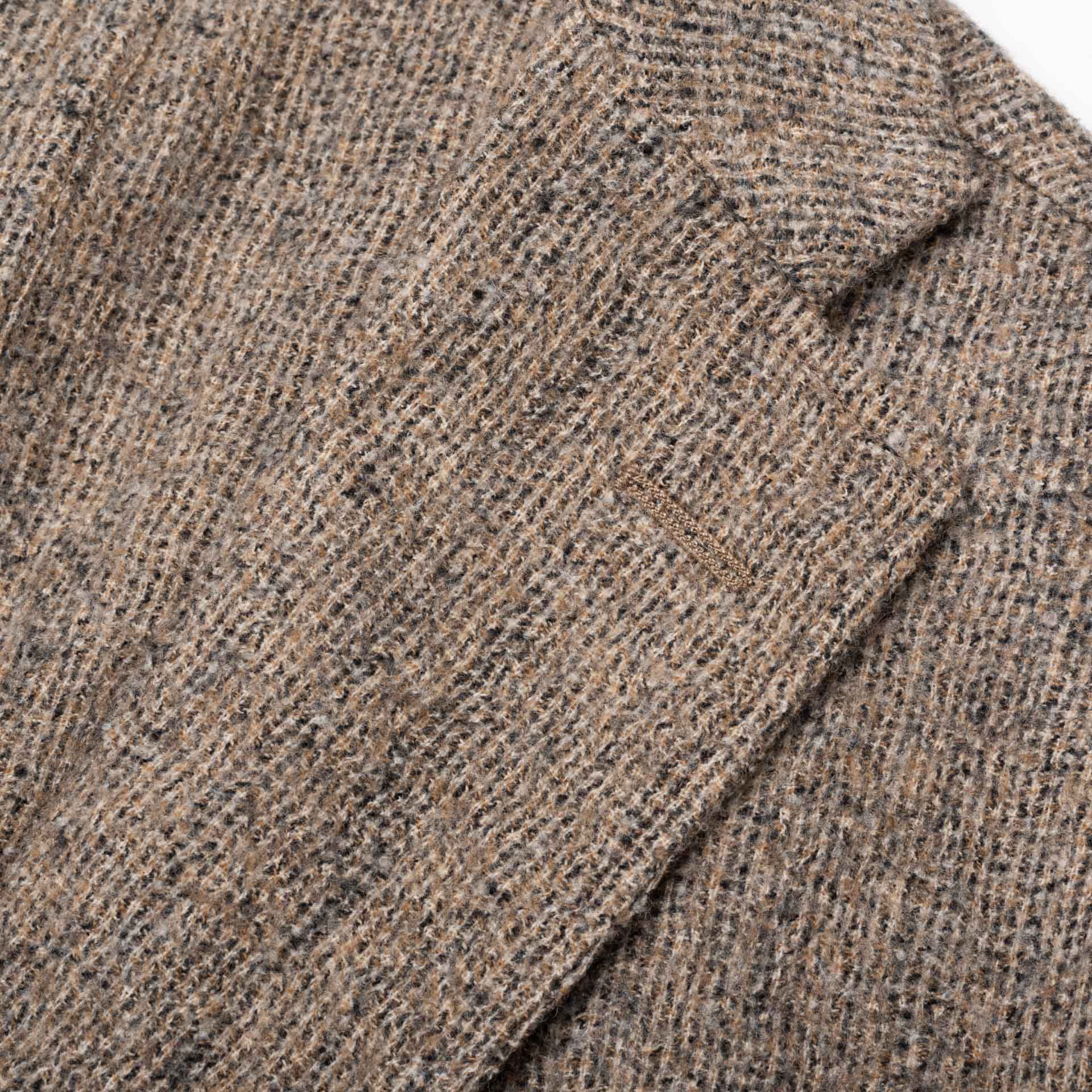 BOGLIOLI Milano "68" Khaki Tweed Wool Unconstructed Jacket EU 50 NEW US 40 BOGLIOLI