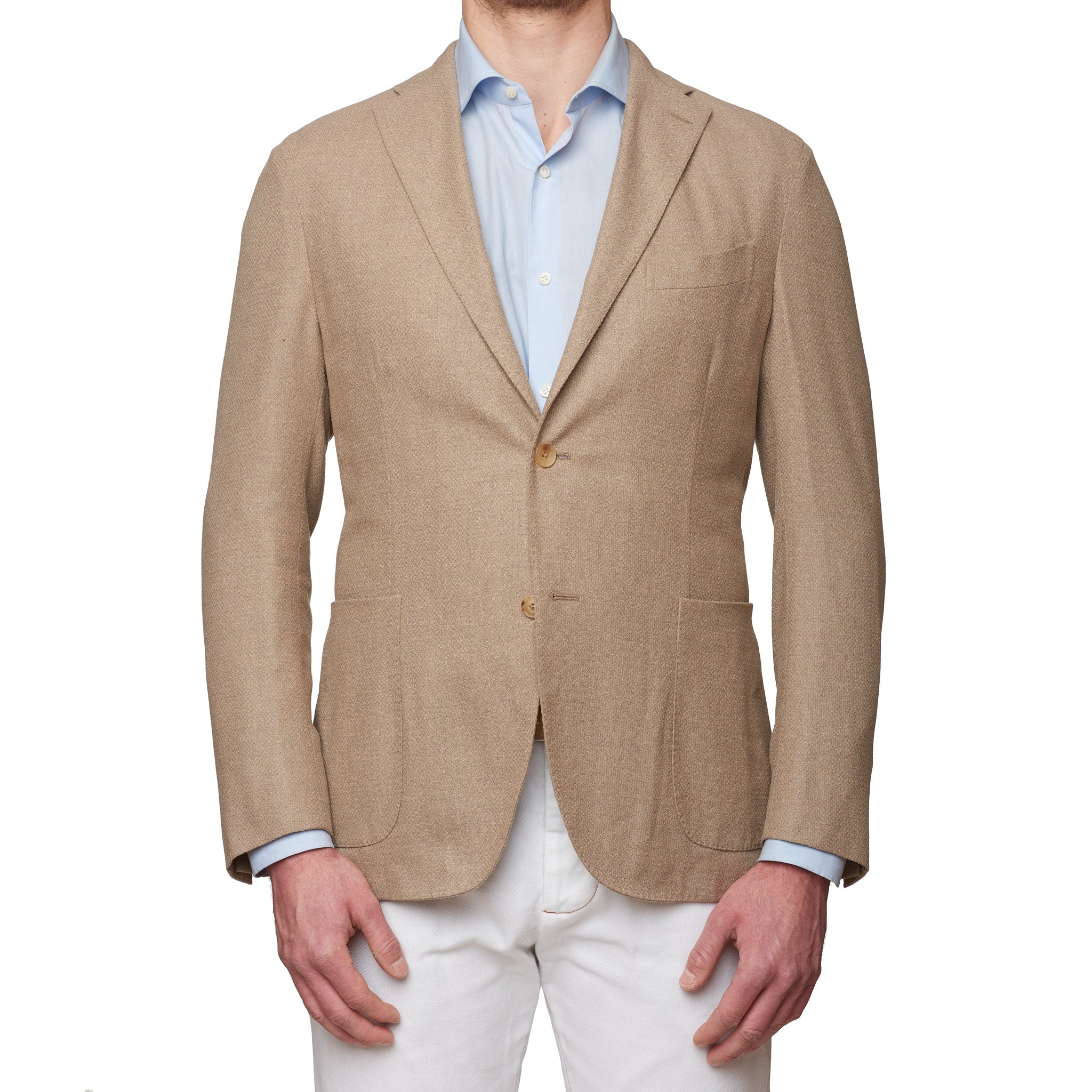 stum inden længe Gøre klart BOGLIOLI Milano "K. Jacket" Blue Cotton-Wool Unlined Jacket 54 NEW US –  SARTORIALE