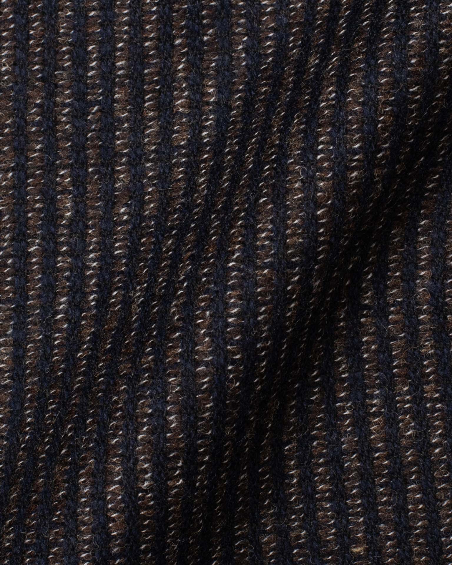 BOGLIOLI "K.Jacket" Brown Striped Wool-Cotton-Cashmere Unlined Jacket 50 NEW 40 BOGLIOLI