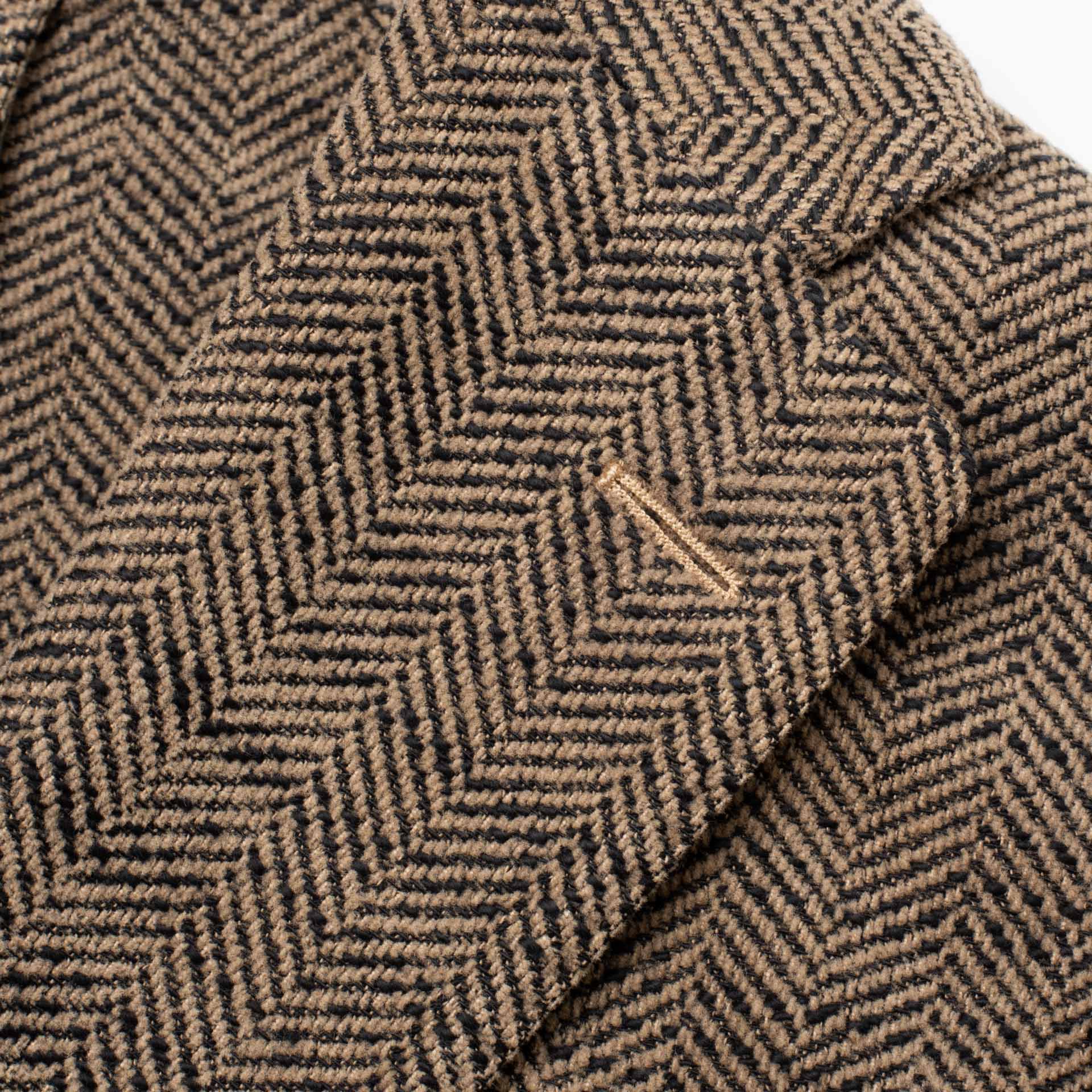 BOGLIOLI "K.Jacket" Gray Herringbone Tweed Cotton Unlined Jacket EU 50 NEW US 40 BOGLIOLI