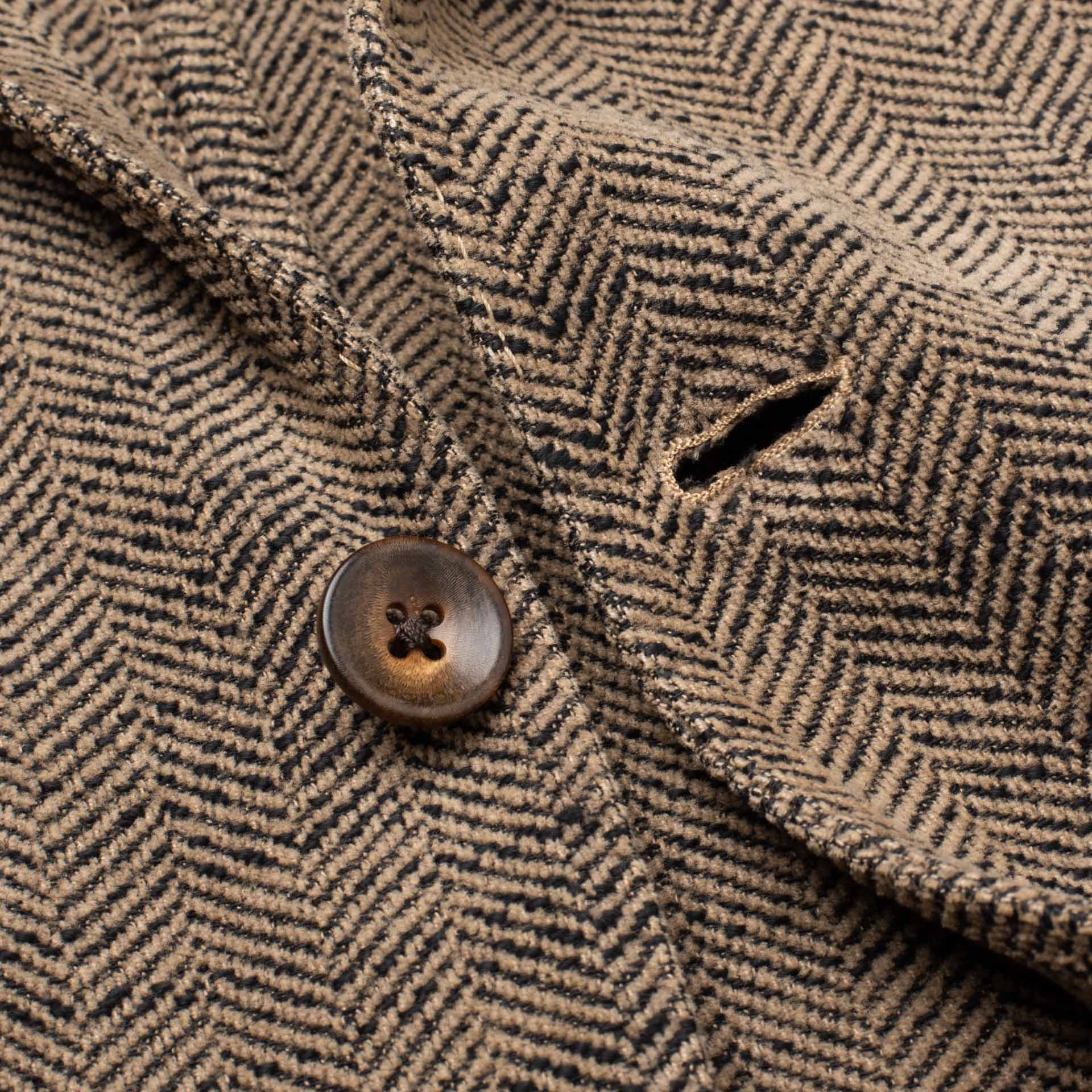 BOGLIOLI "K.Jacket" Gray Herringbone Tweed Cotton Unlined Jacket EU 50 NEW US 40 BOGLIOLI