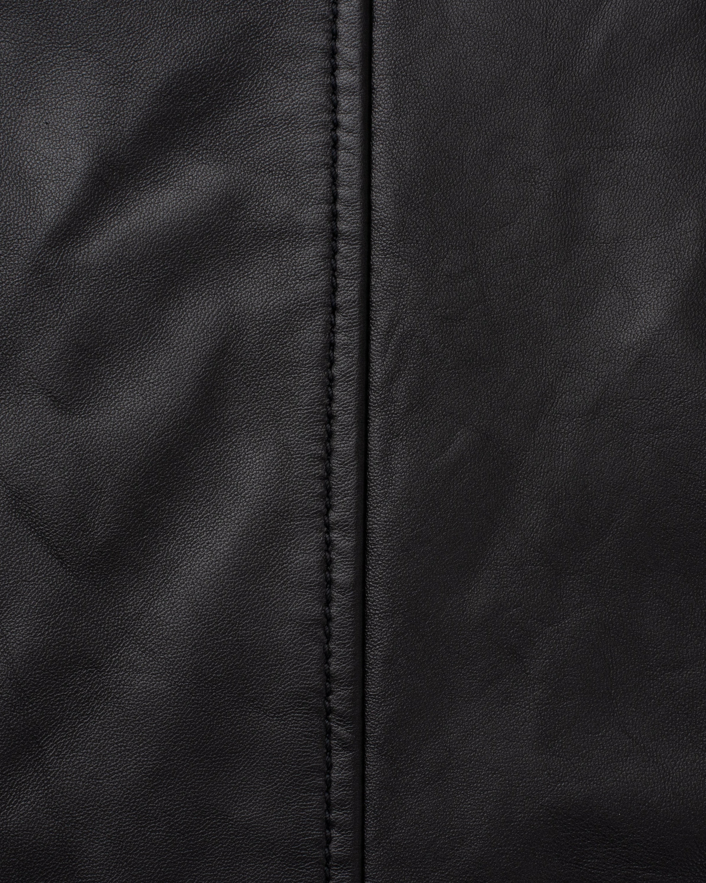 BOTTEGA VENETA Black Sheepskin Leather Blouson Jacket EU 50 NEW US M BOTTEGA VENETA