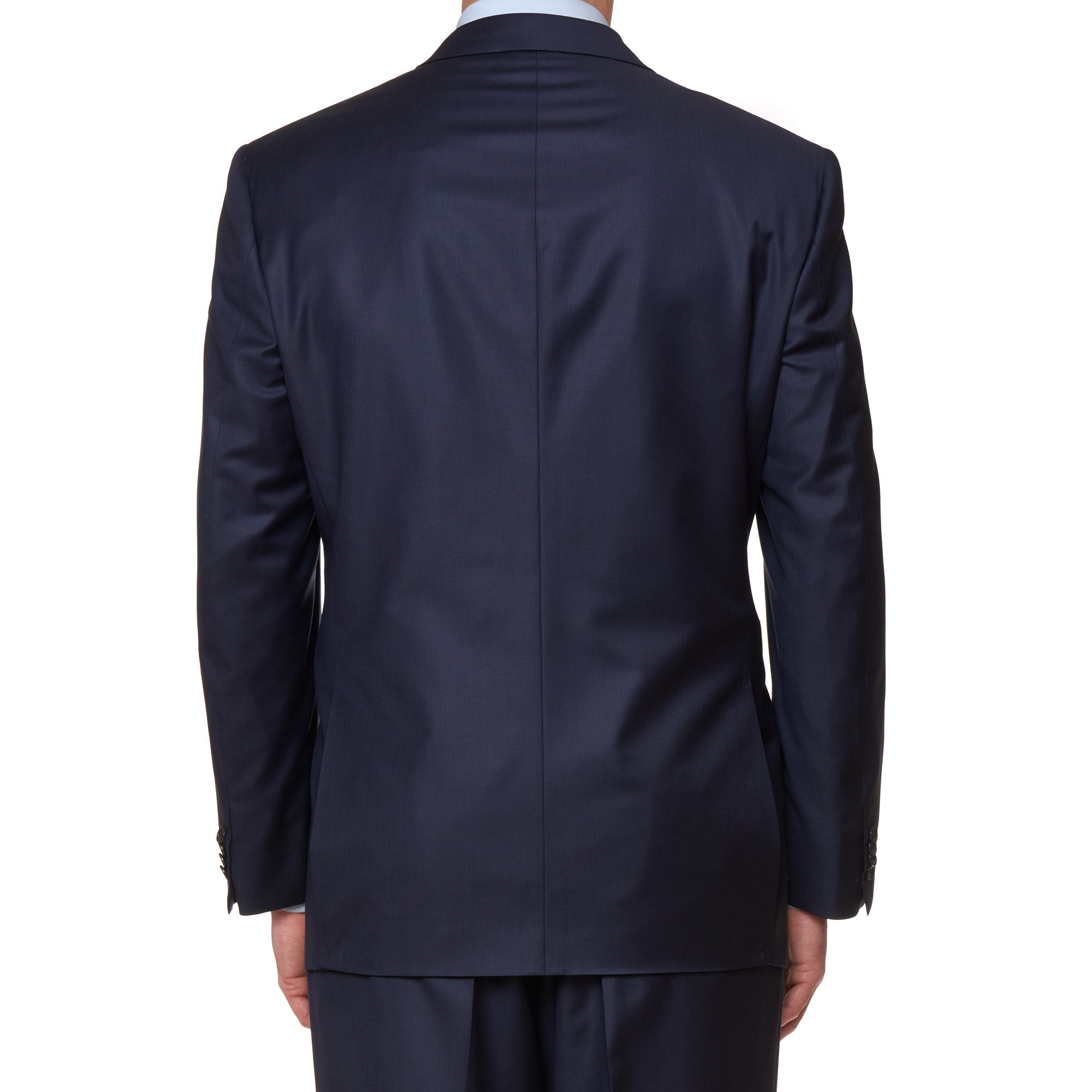 BRIONI "CHIGI" Handmade Blue Wool Super 150's Suit US 48 NEW EU 58 BRIONI