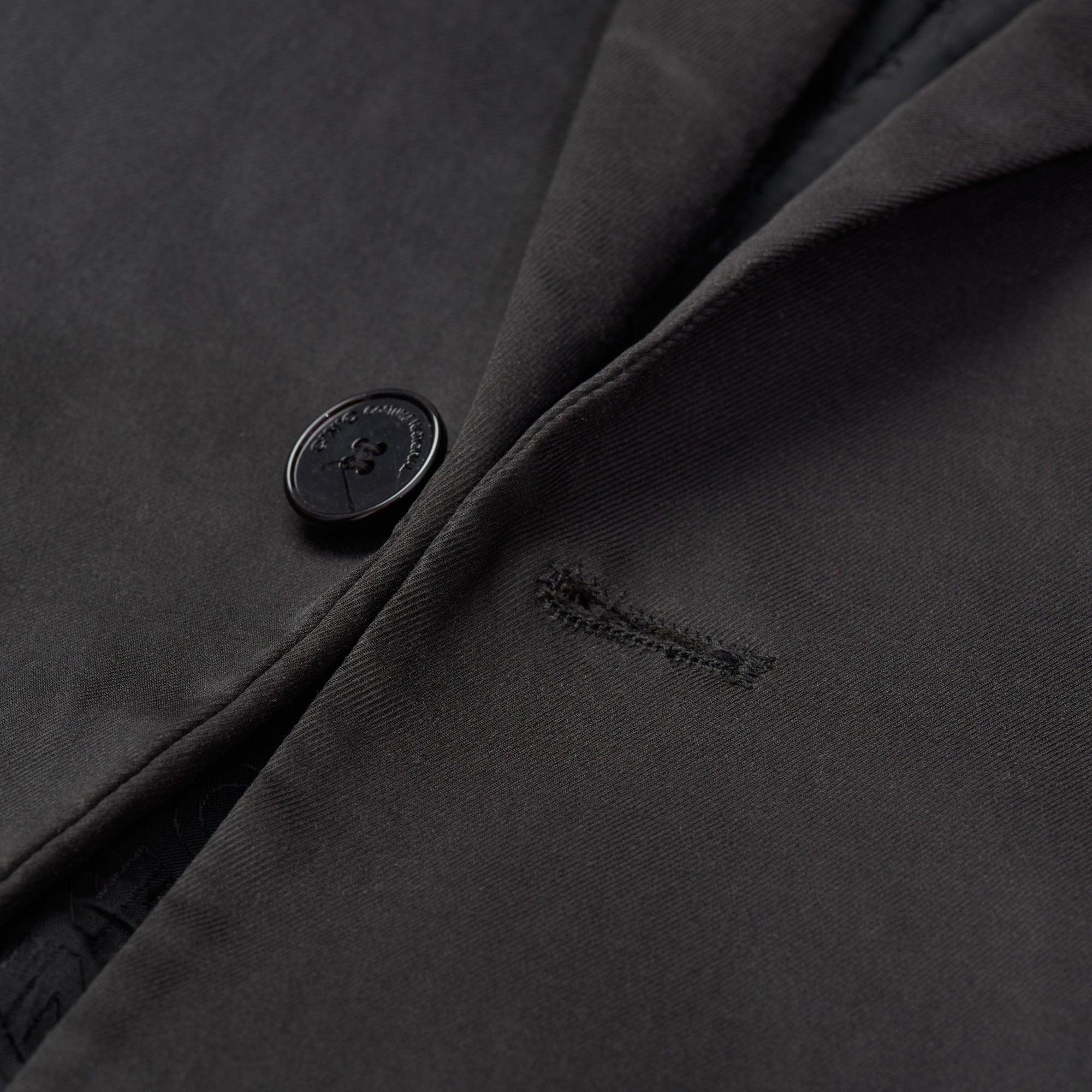 C.N.C. Costume National Black Cotton Blend Jacket EU 48 US 38 C.N.C