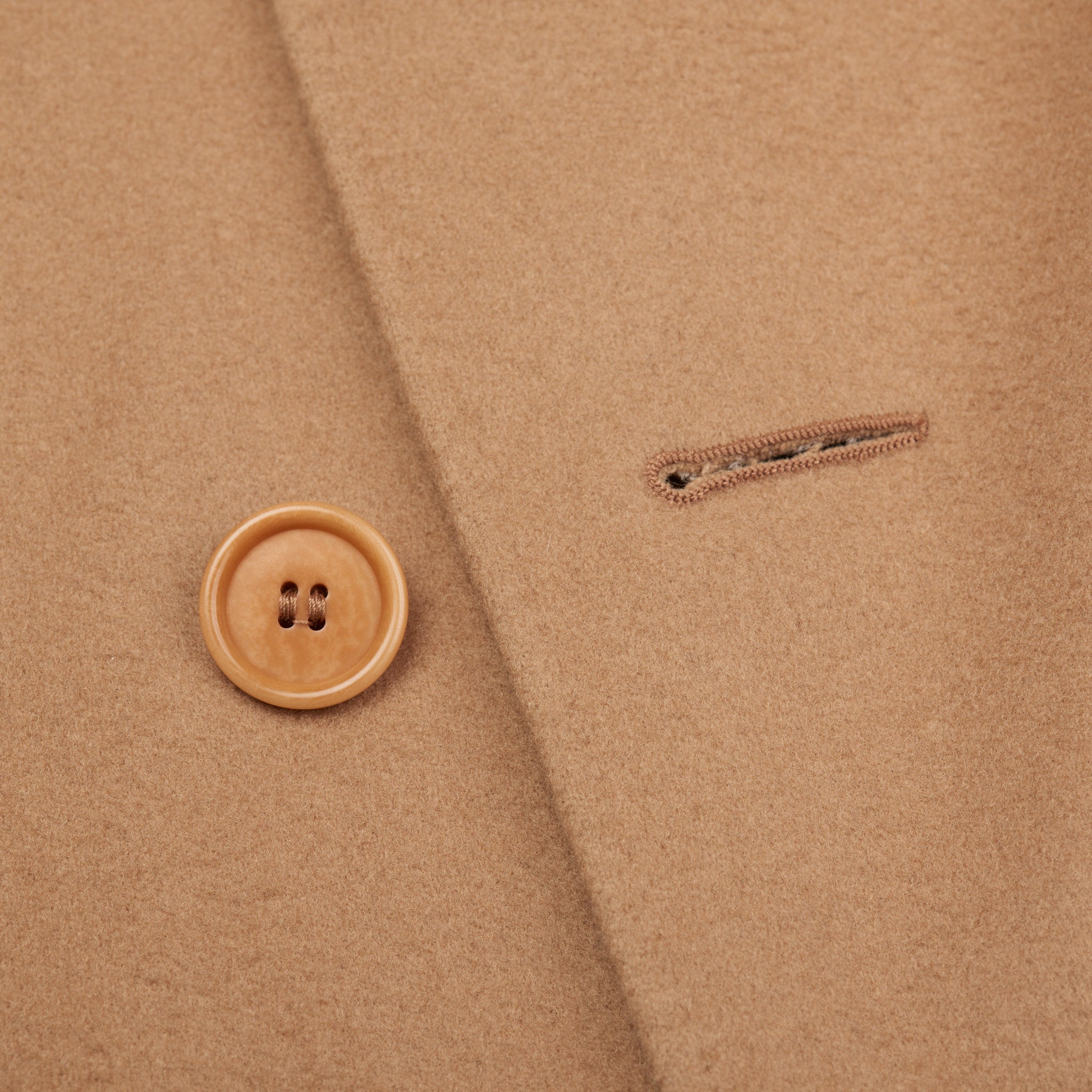 CANALI Handmade Tan Loro Piana Wool-Cashmere Overcoat XXL NEW US 46 CANALI