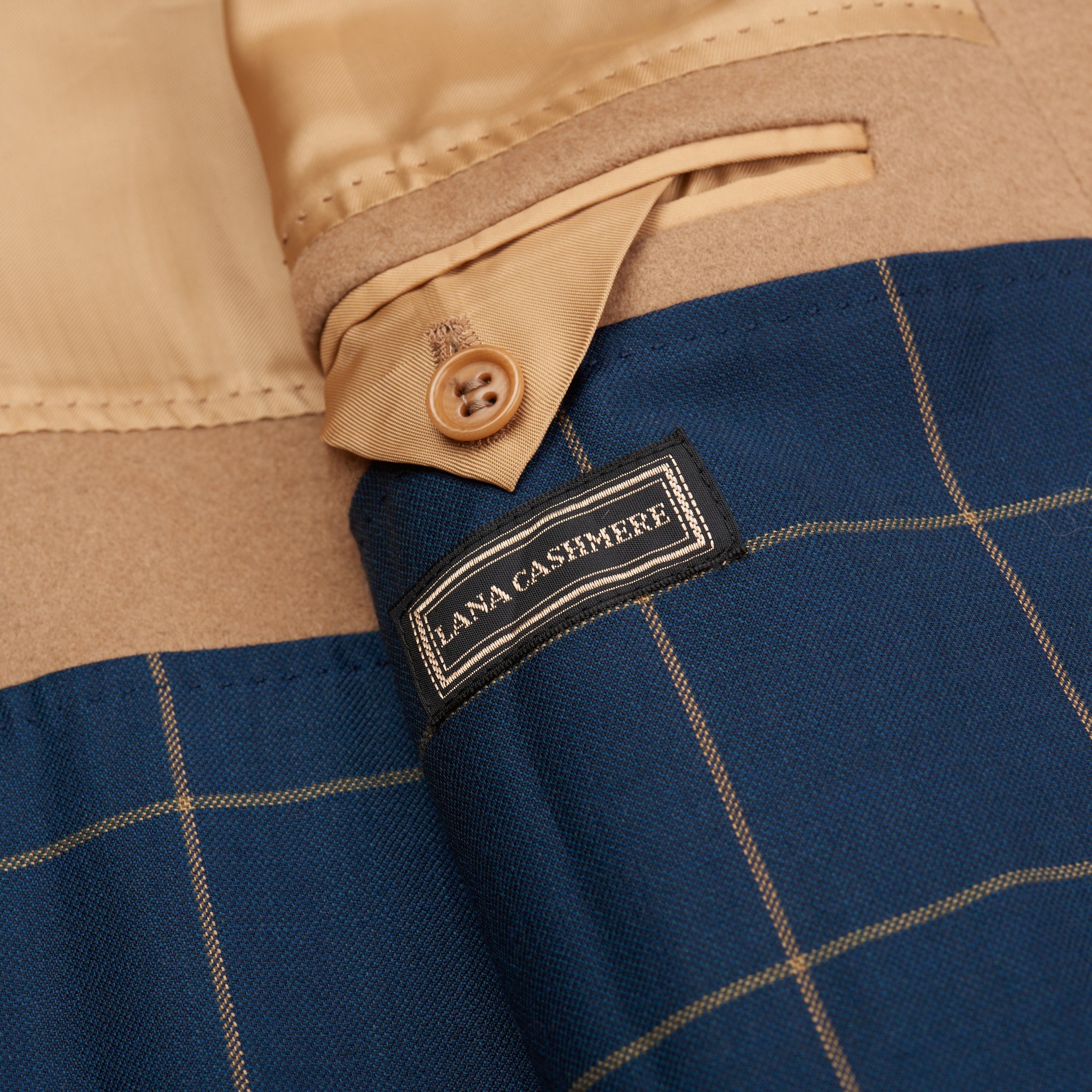 CANALI Handmade Tan Loro Piana Wool-Cashmere Overcoat XXL NEW US 46 CANALI