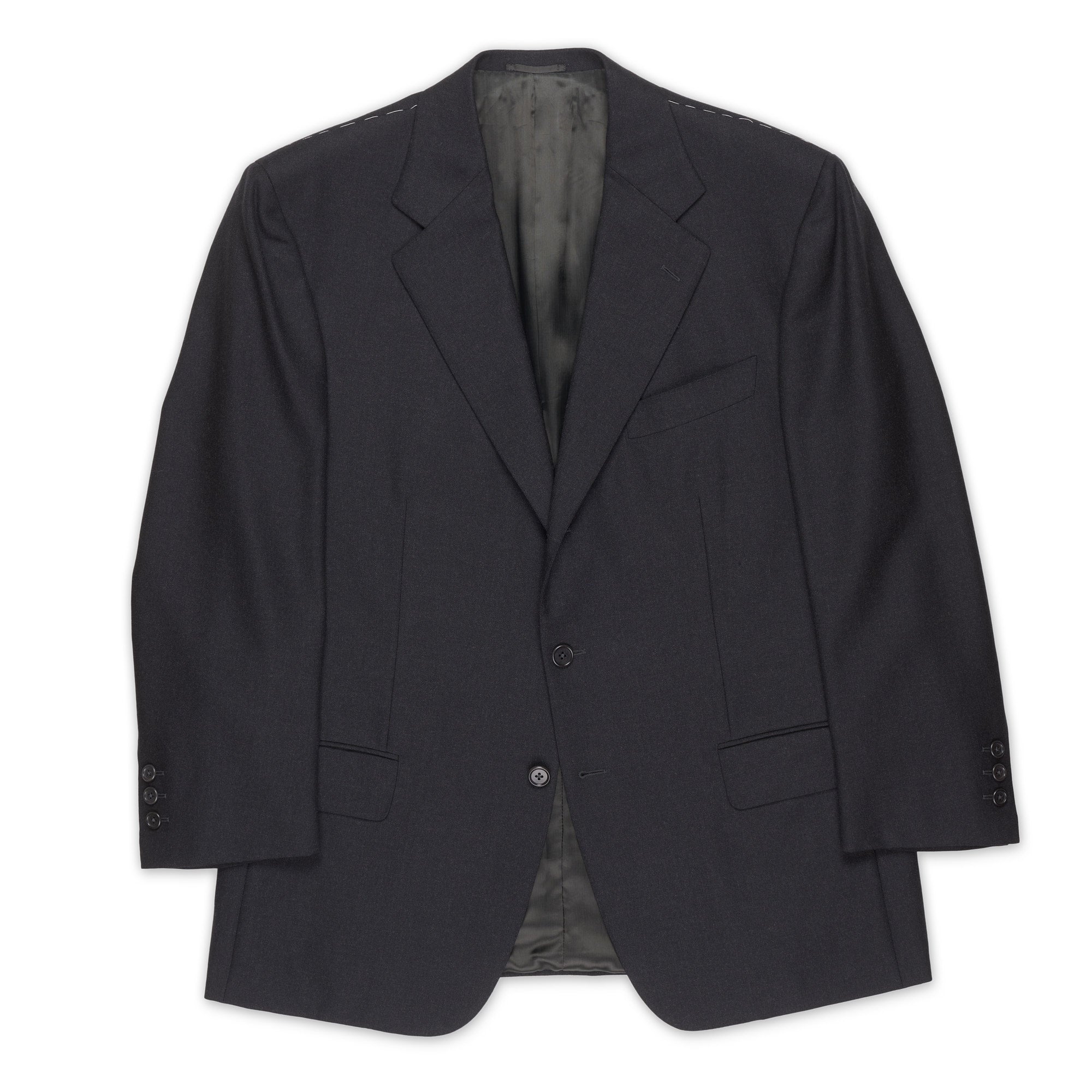 CASTANGIA 1850 Charcoal Gray Wool-Cashmere Jacket EU 54 NEW US 44 CASTANGIA
