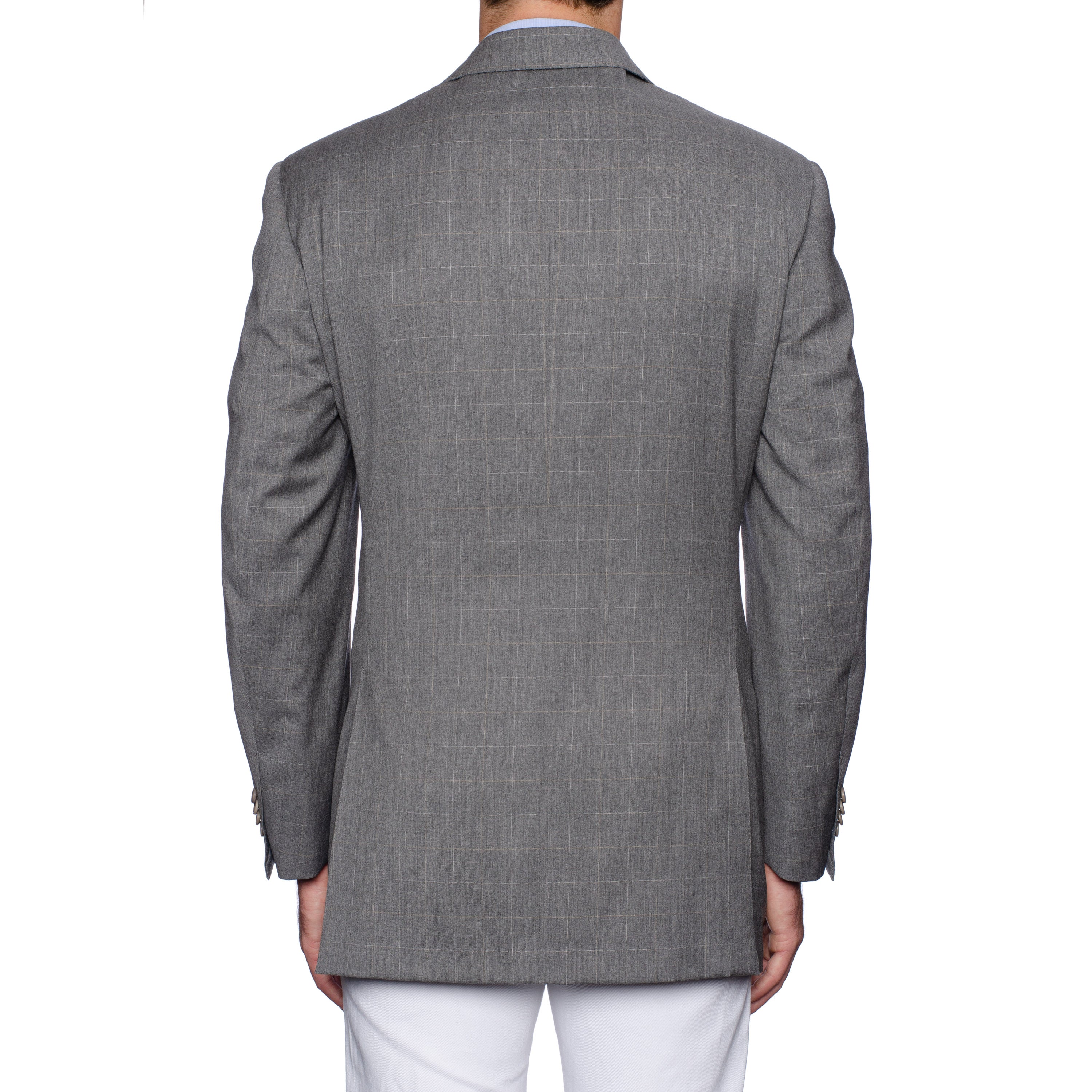 CASTANGIA 1850 Gray Wool Double Breasted Jacket EU 54 NEW US 44 CASTANGIA