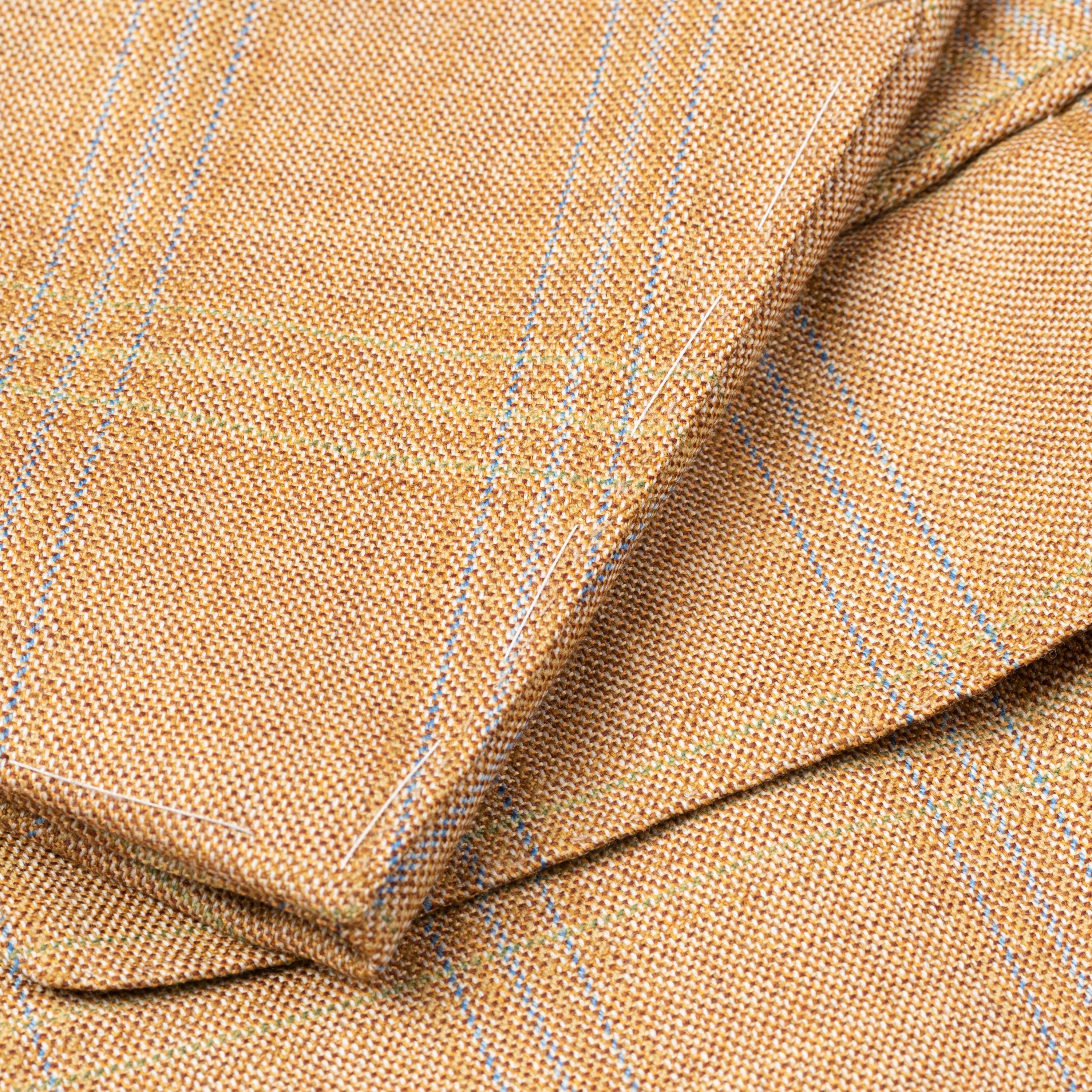 CASTANGIA 1850 Tan Plaid Wool Sport Coat Jacket NEW CASTANGIA