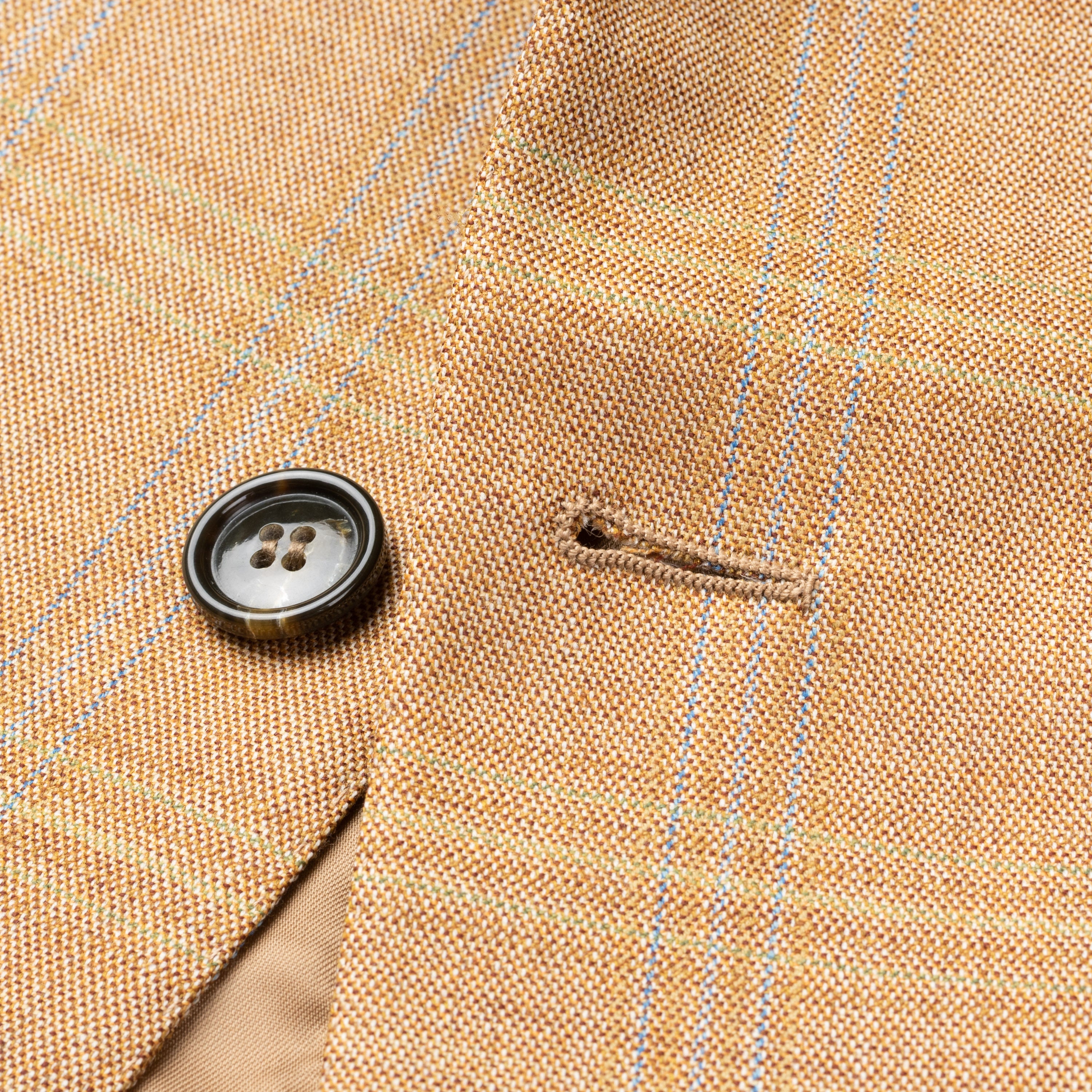 CASTANGIA 1850 Tan Plaid Wool Sport Coat Jacket NEW CASTANGIA