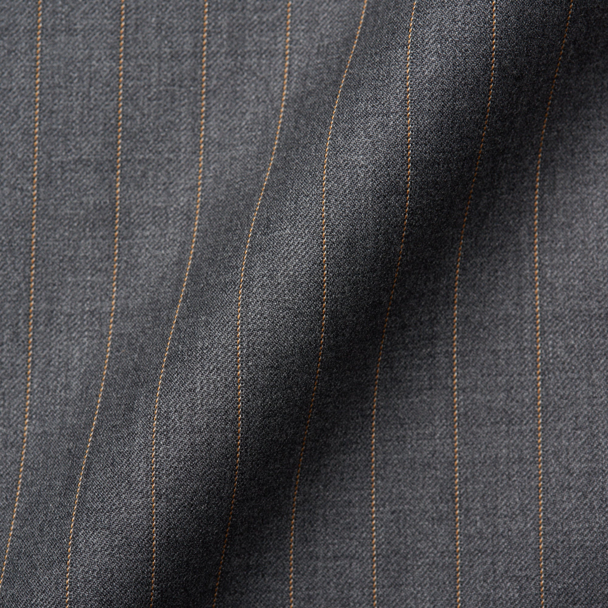 CESARE ATTOLINI Napoli Handmade Gray Striped Wool Super 130's Suit 54 NEW US 44 CESARE ATTOLINI
